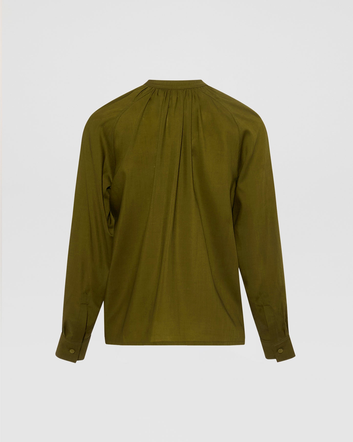 Wool voile shirt