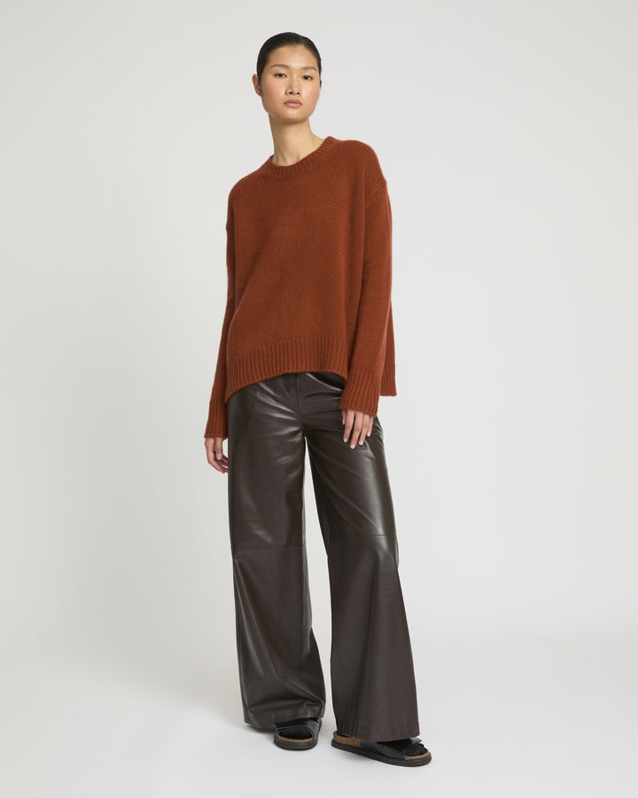 Regular cashmere knit jumper -Yves Salomon