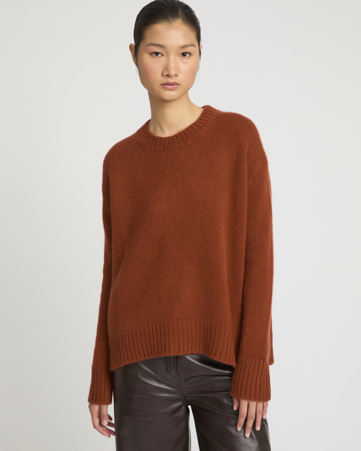 Regular cashmere knit jumper -Yves Salomon