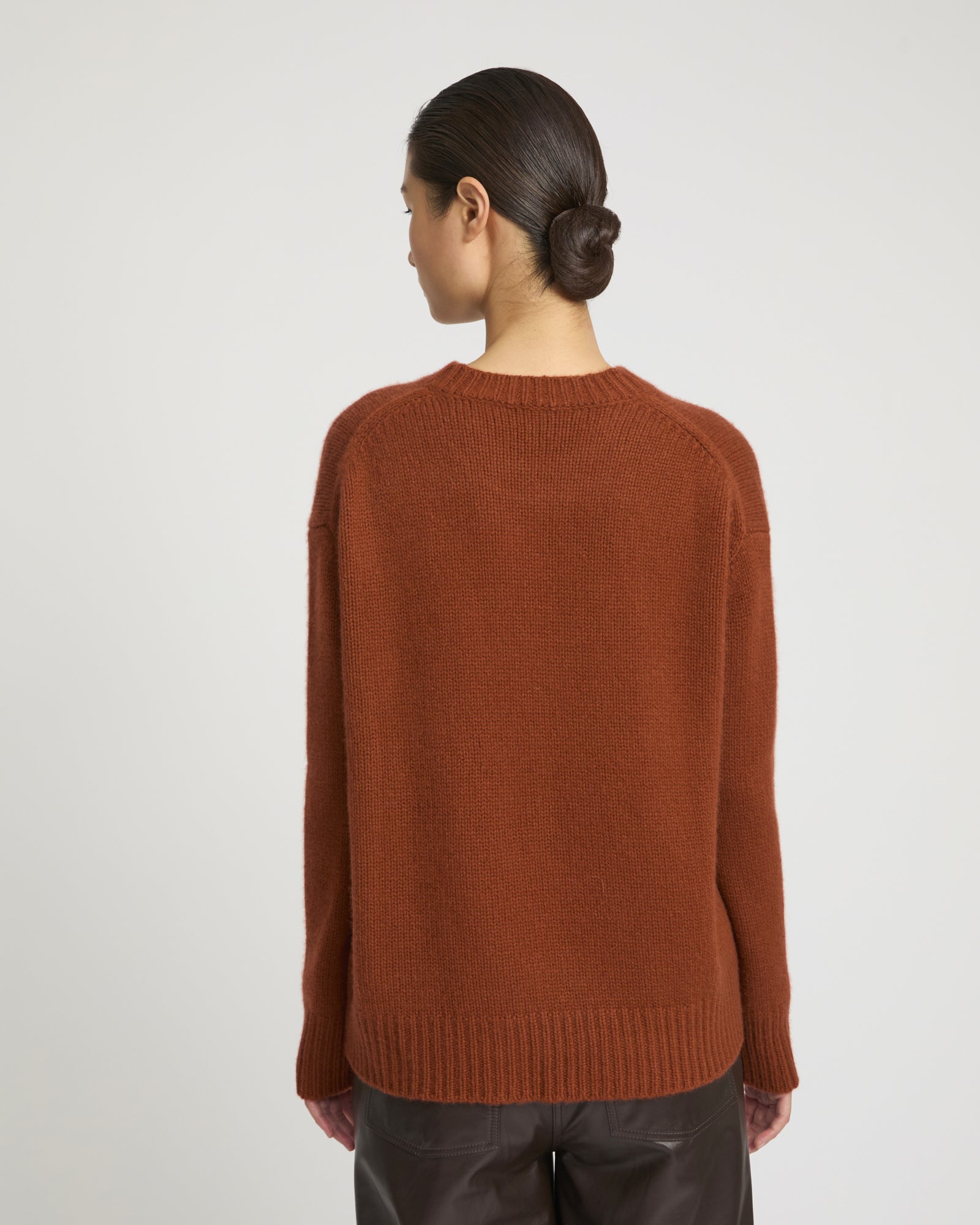 Regular cashmere knit jumper -Yves Salomon