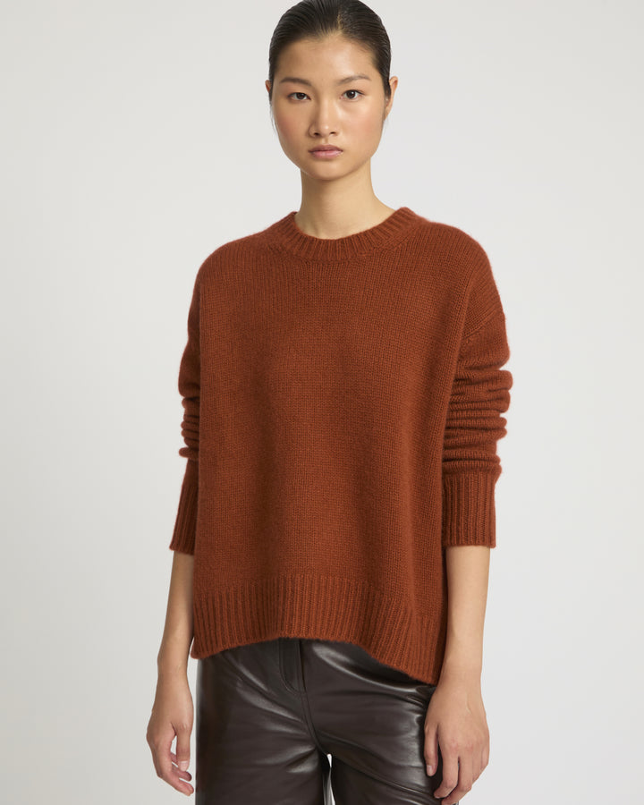 Regular cashmere knit jumper -Yves Salomon