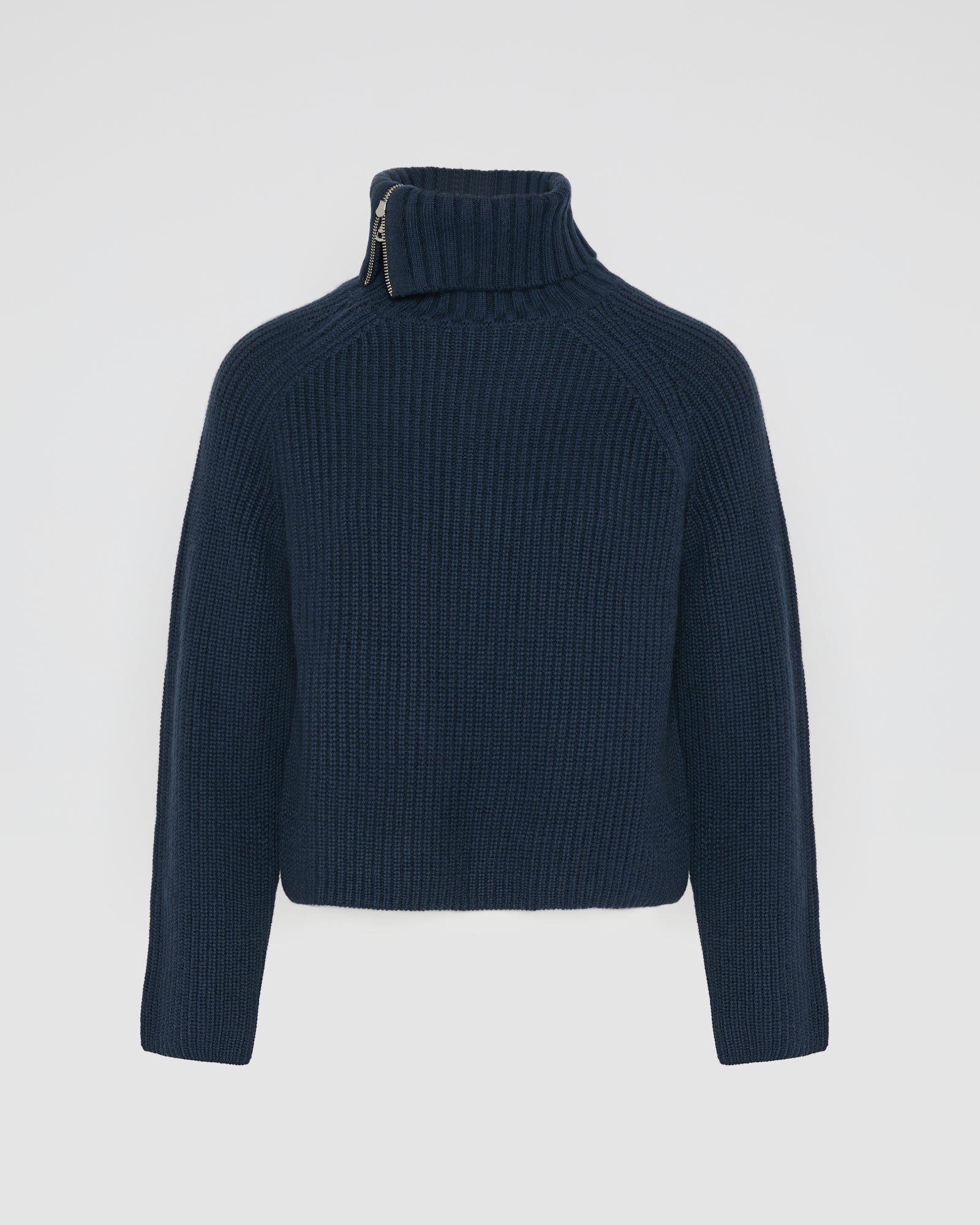 Cropped knitted jumper -Yves Salomon