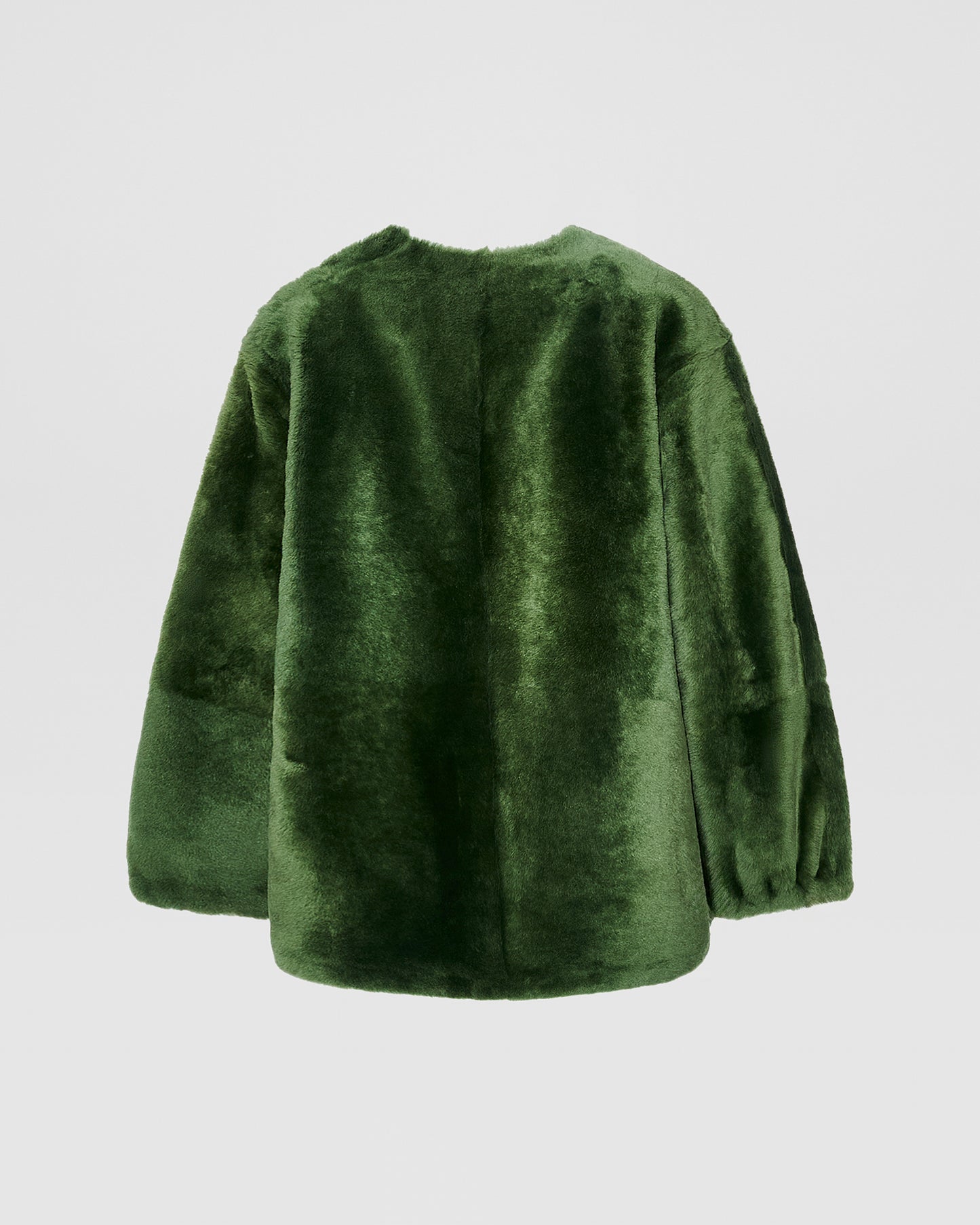 Lambskin shearling sweatshirt -Yves Salomon