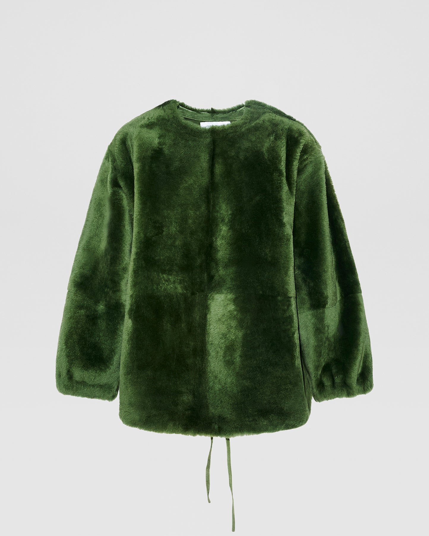 Lambskin shearling sweatshirt -Yves Salomon