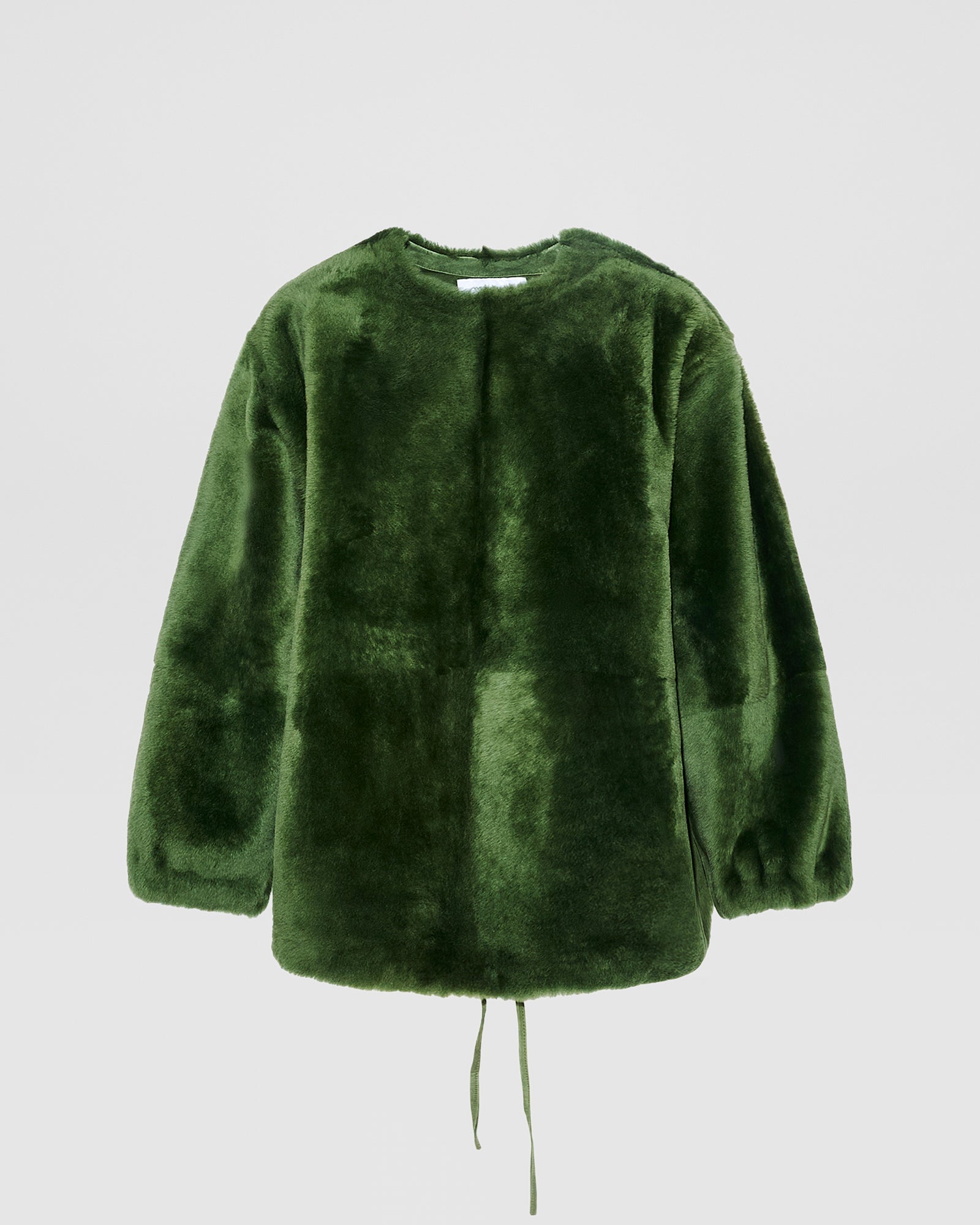 Lambskin shearling sweatshirt -Yves Salomon