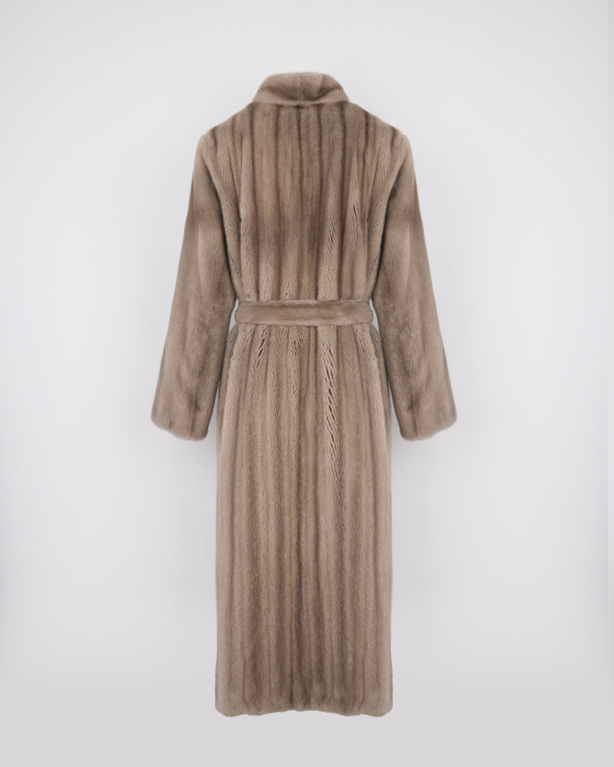 Long mink fur coat with long hair - Yves Salomon - New Fall/Winter Collection