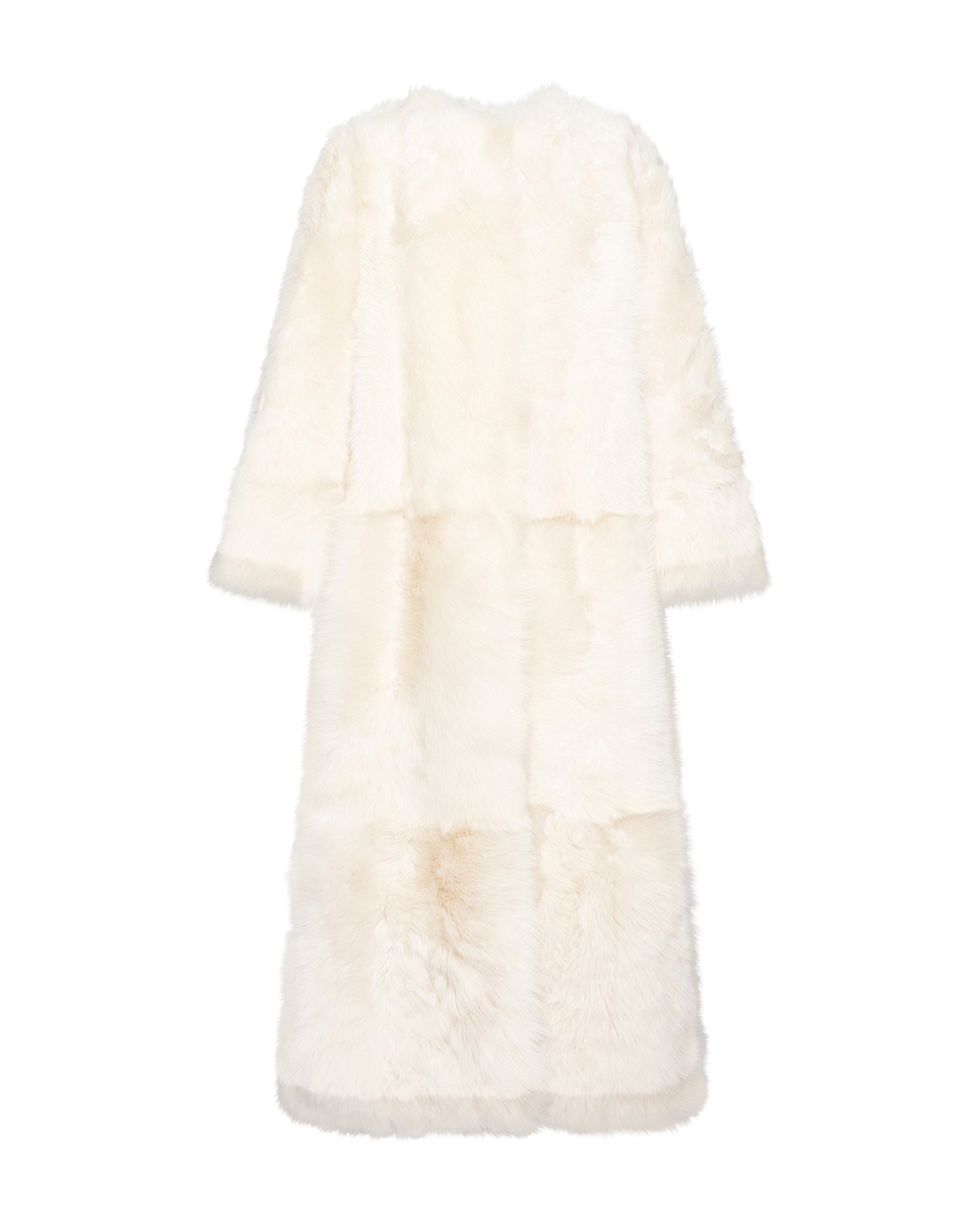 Extra long Toscana lambskin shearling coat -Yves Salomon