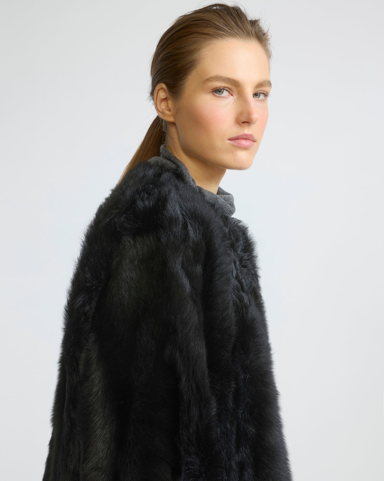 Extra long Toscana lambskin shearling coat - Yves Salomon - New Fall/Winter Collection