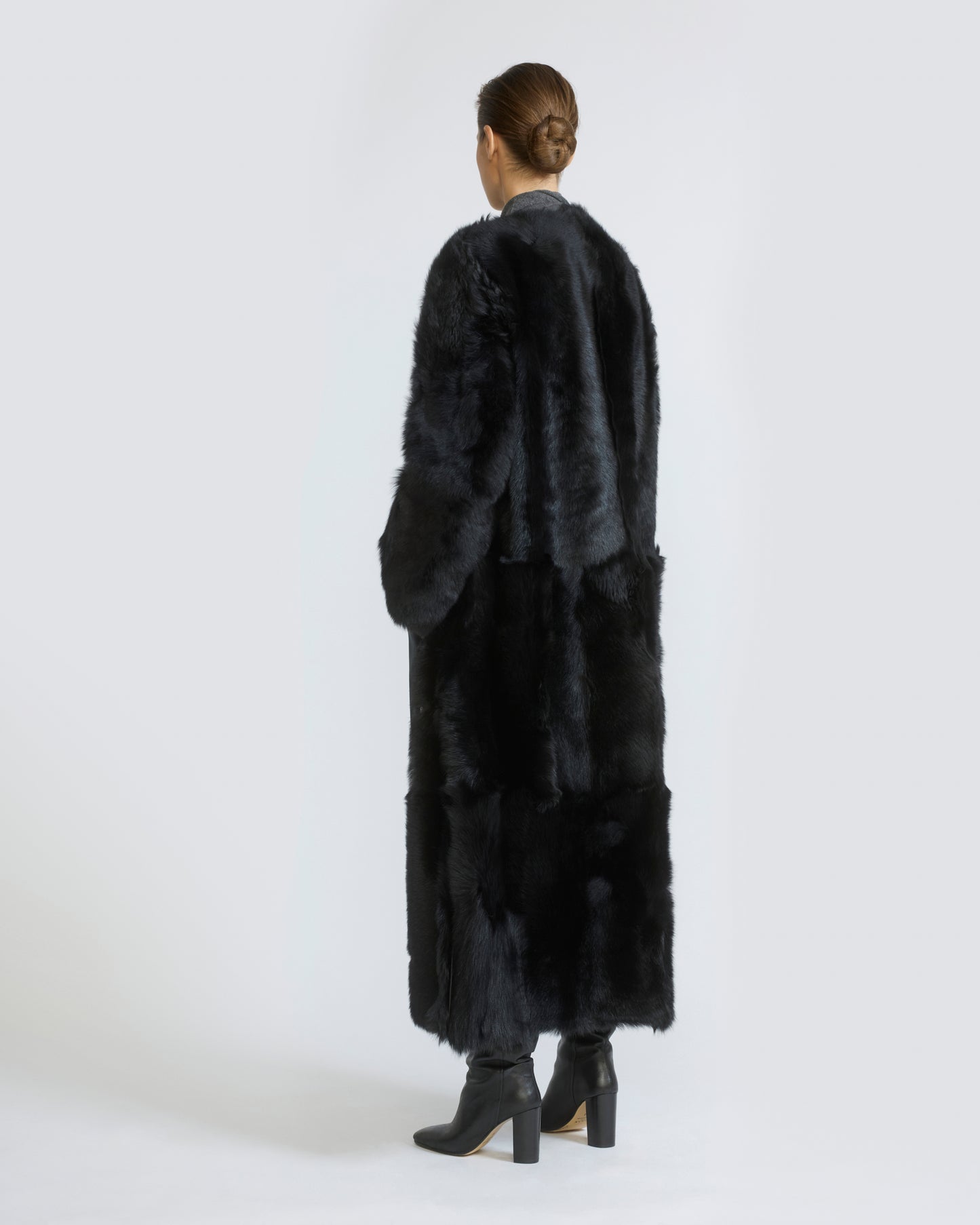 Extra long Toscana lambskin shearling coat - Yves Salomon - New Fall/Winter Collection