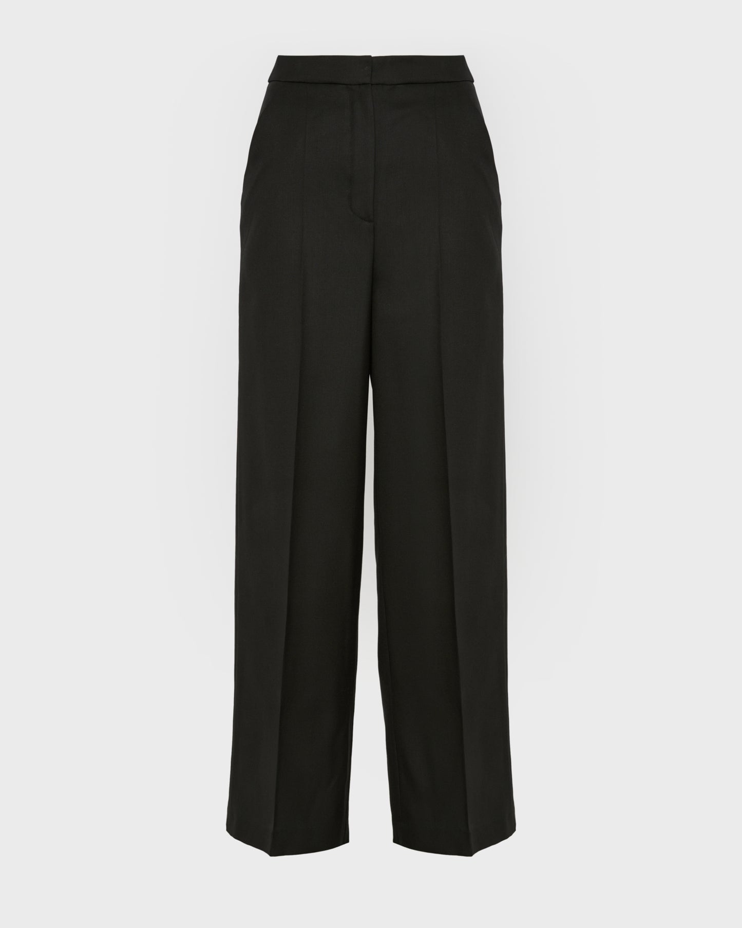 Flannel tailored trousers -Yves Salomon
