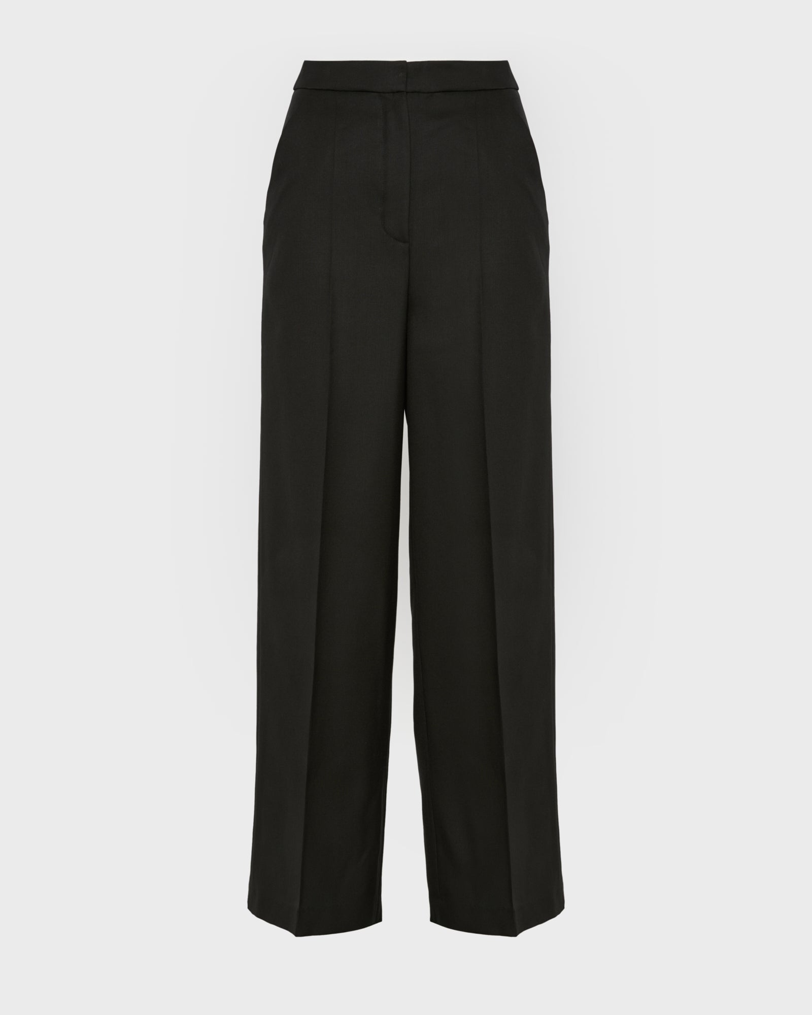 Flannel tailored trousers -Yves Salomon