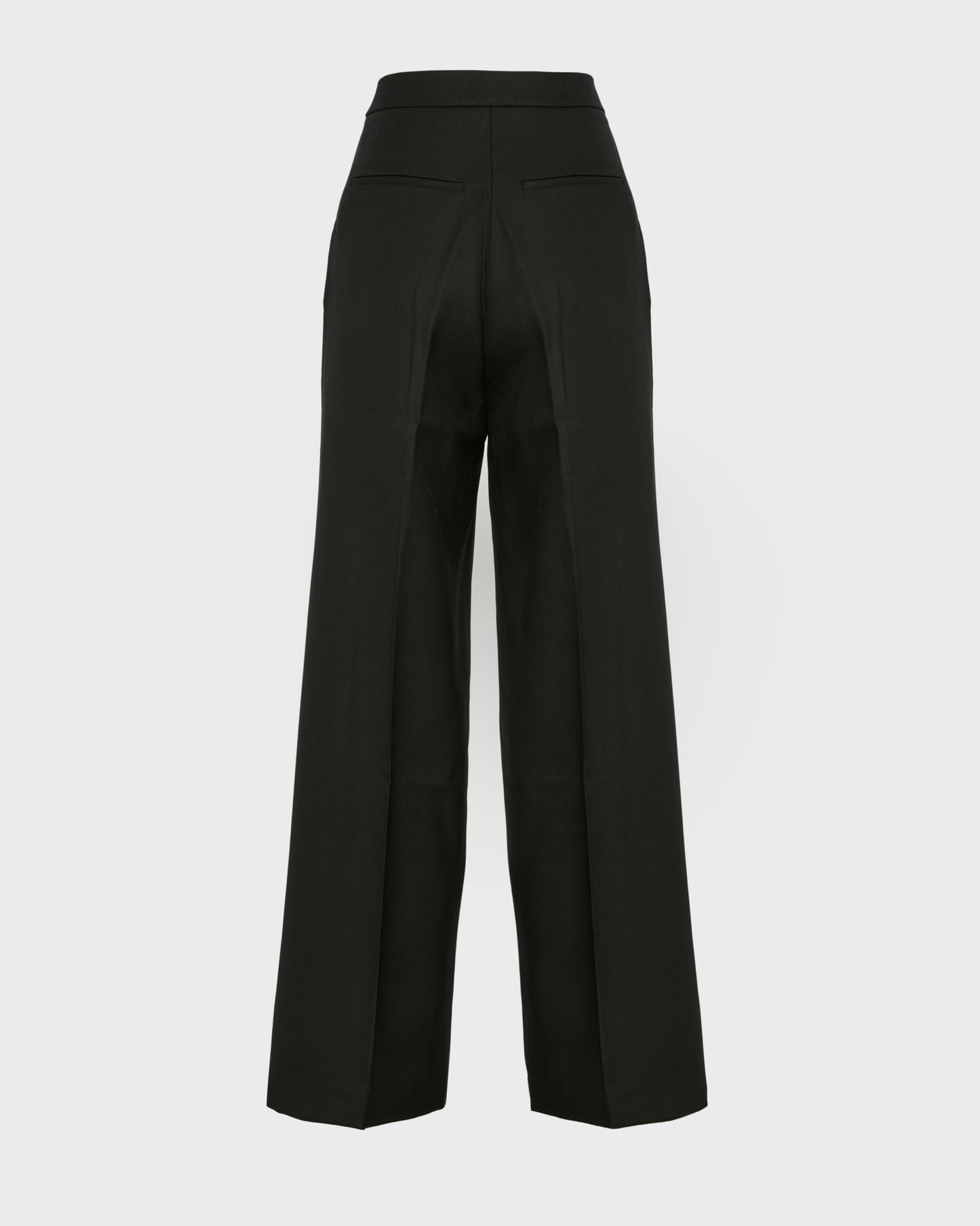 Flannel tailored trousers -Yves Salomon