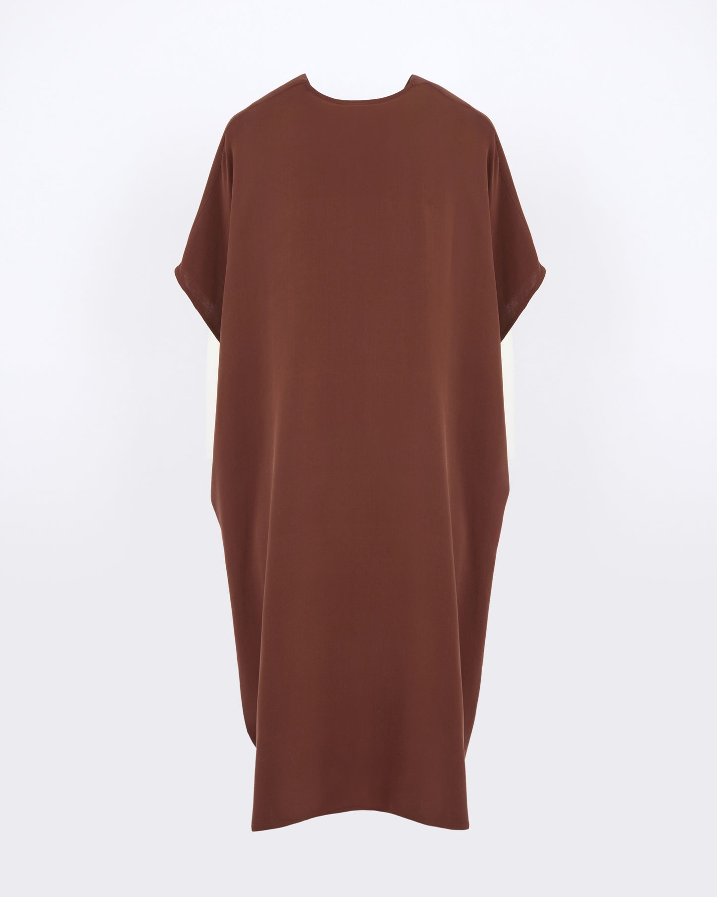 Draped dress in silk crepe - Yves Salomon - New Fall/Winter Collection