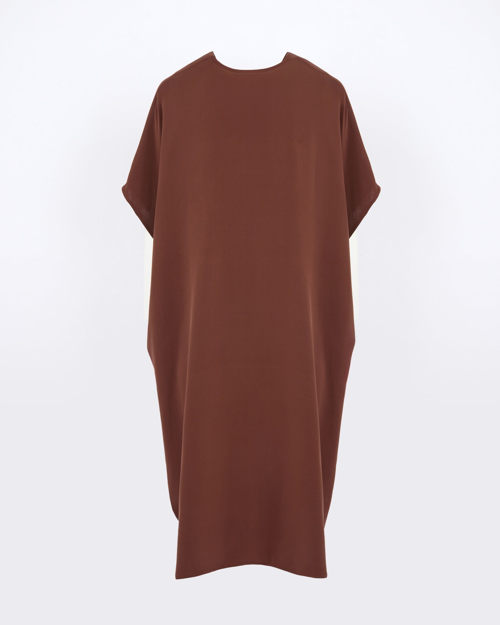 Draped dress in silk crepe - Yves Salomon - New Fall/Winter Collection