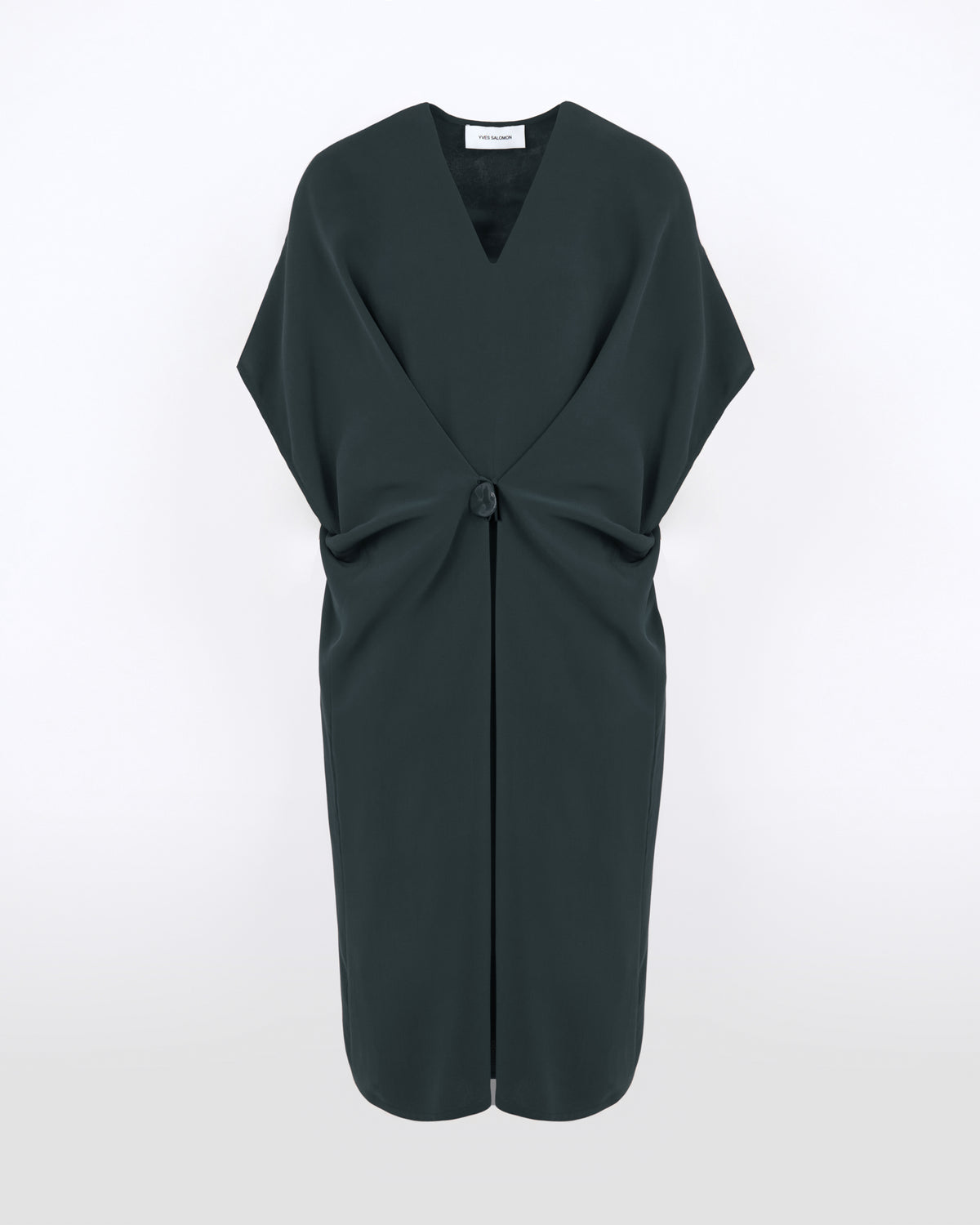 Draped dress in silk crepe - Yves Salomon - New Fall/Winter Collection