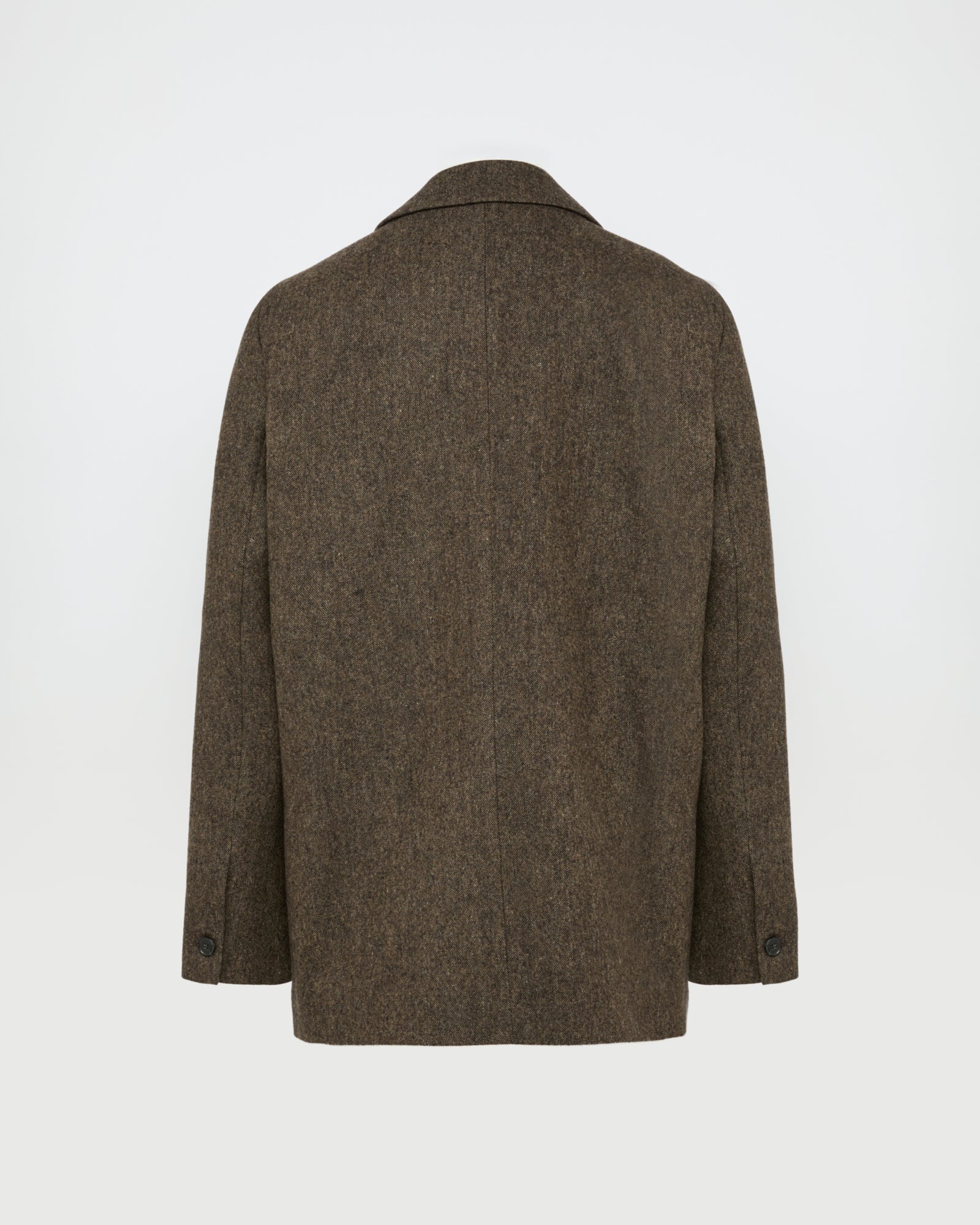 Flannel oversized tailored jacket -Yves Salomon