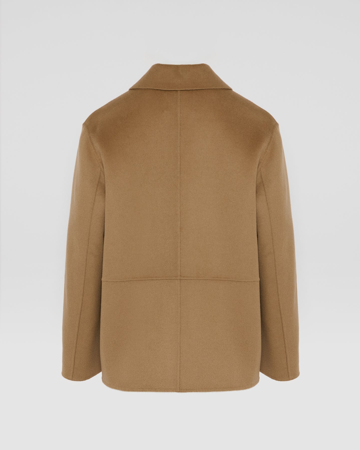 Double-sided cashmere-blend jacket