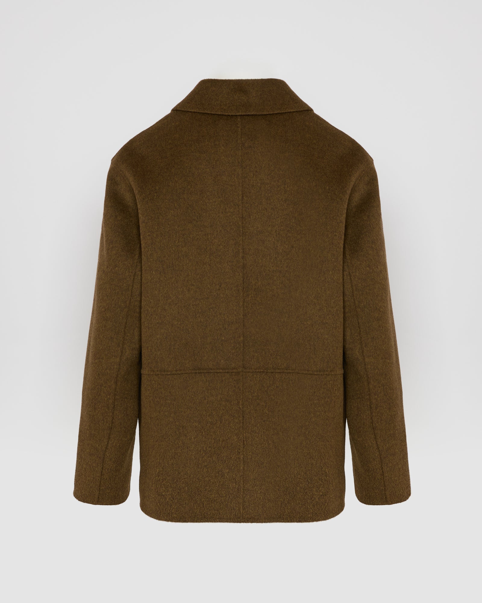 Double-sided cashmere-blend jacket -Yves Salomon