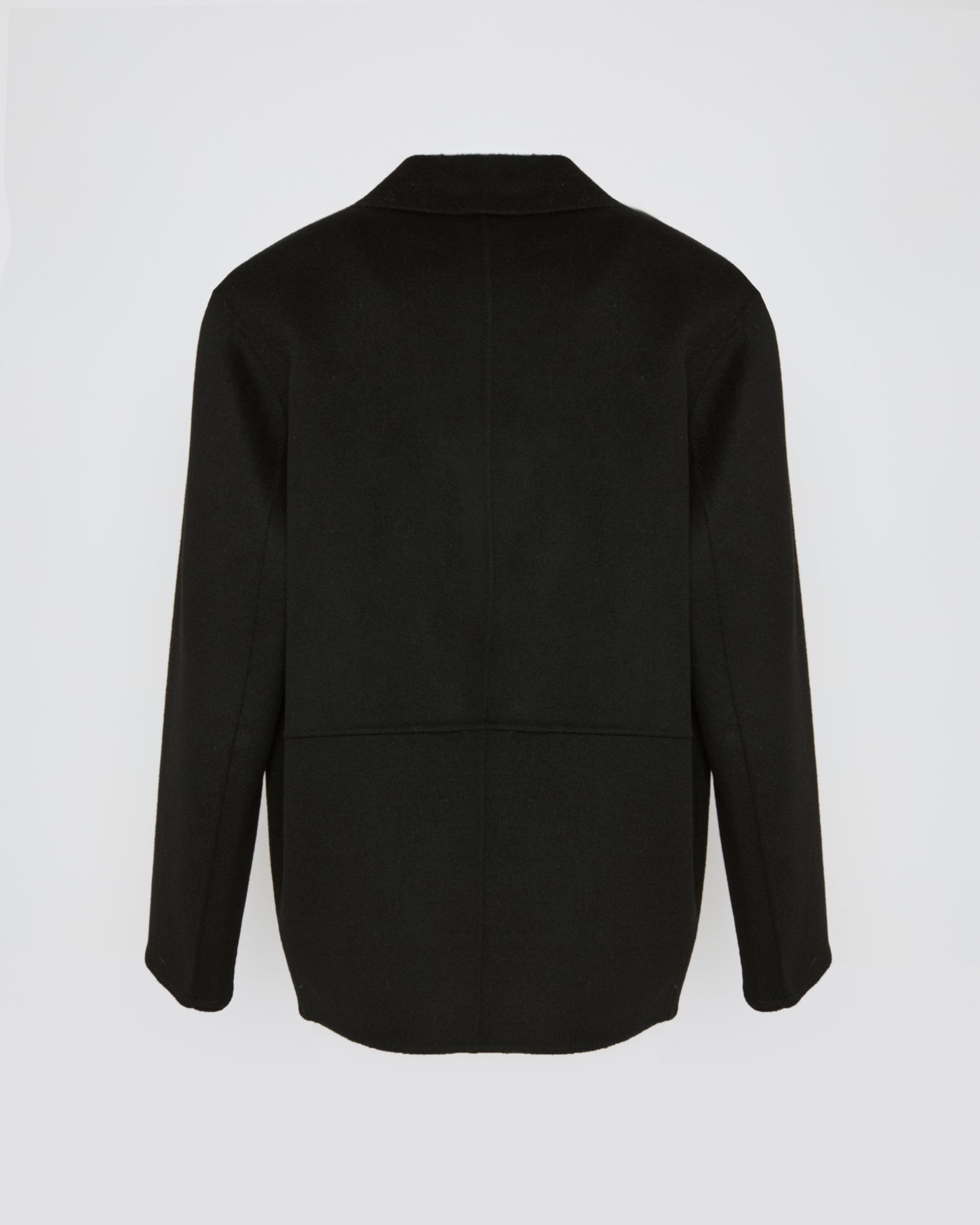 Double-sided cashmere-blend jacket