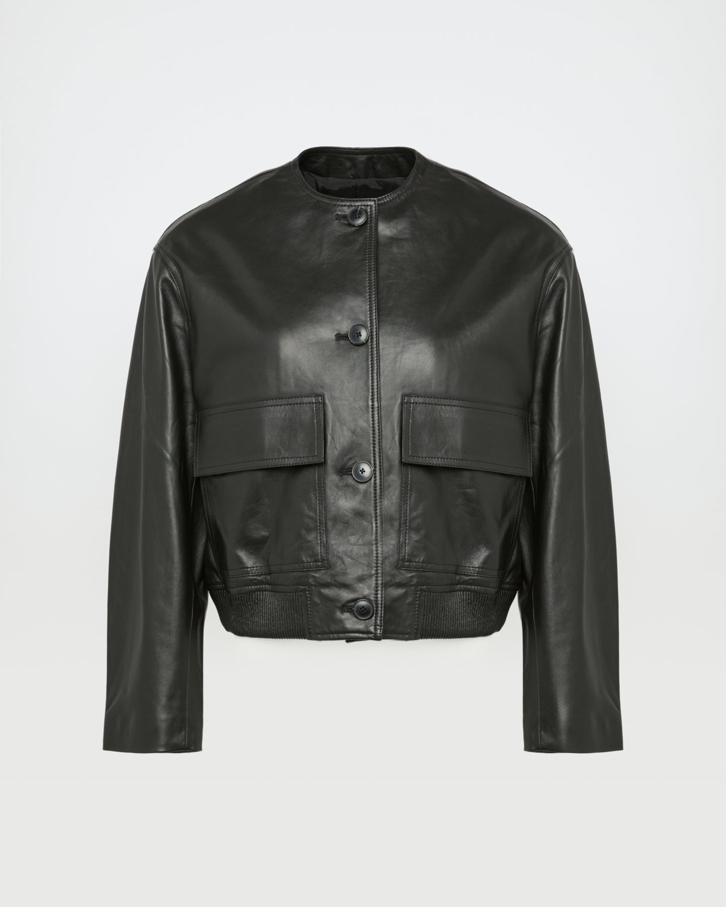 Lamb leather jacket -Yves Salomon