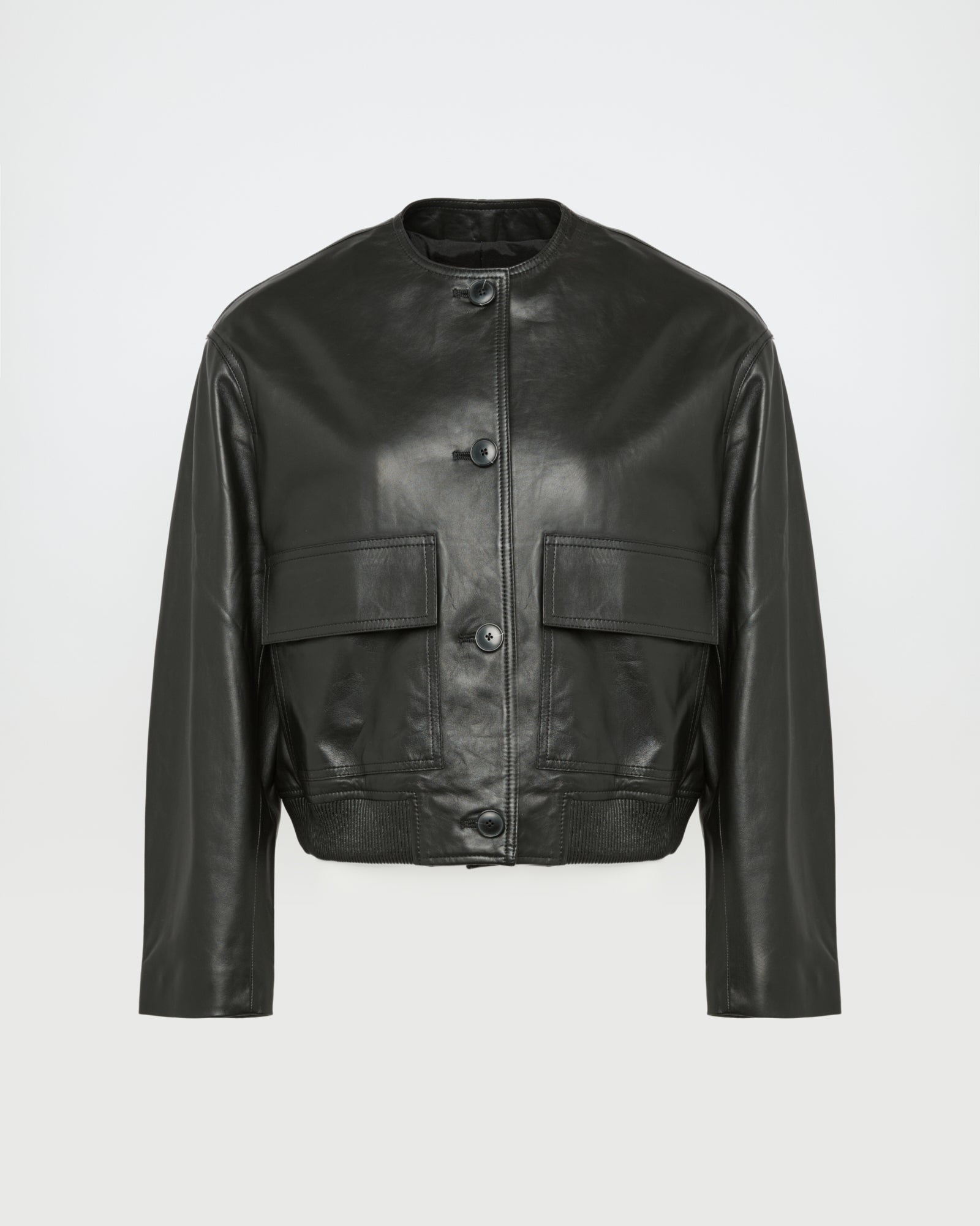 Lamb leather jacket -Yves Salomon