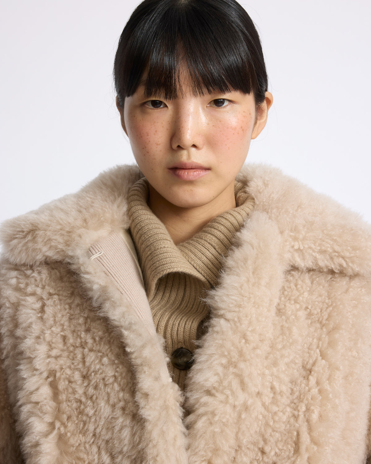 Cashmere lambskin and Merino knit jacket - Yves Salomon - New Fall/Winter Collection