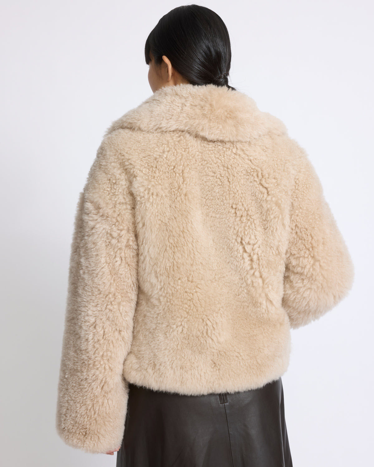 Cashmere lambskin and Merino knit jacket - Yves Salomon - New Fall/Winter Collection