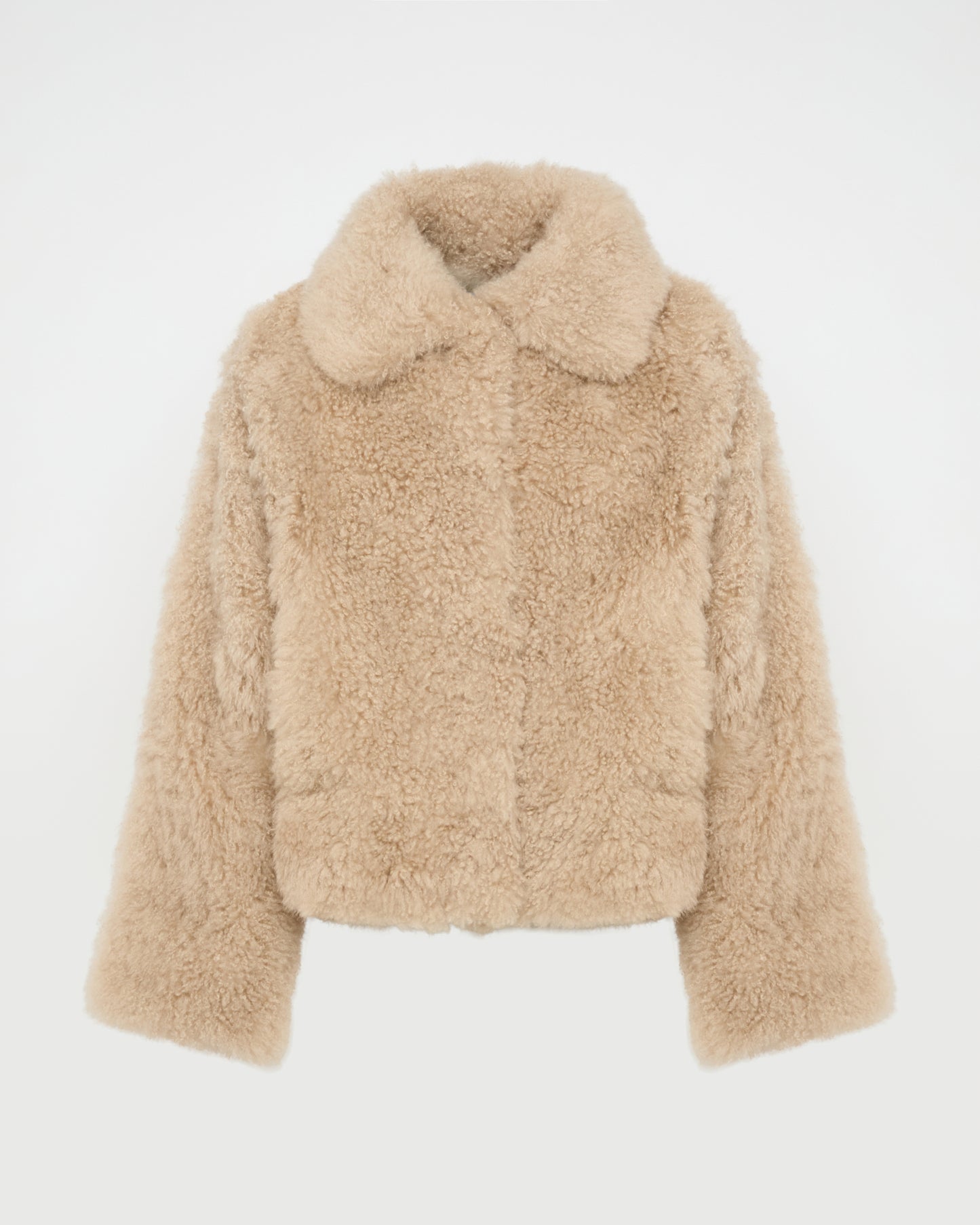 Cashmere lambskin and Merino knit jacket -Yves Salomon