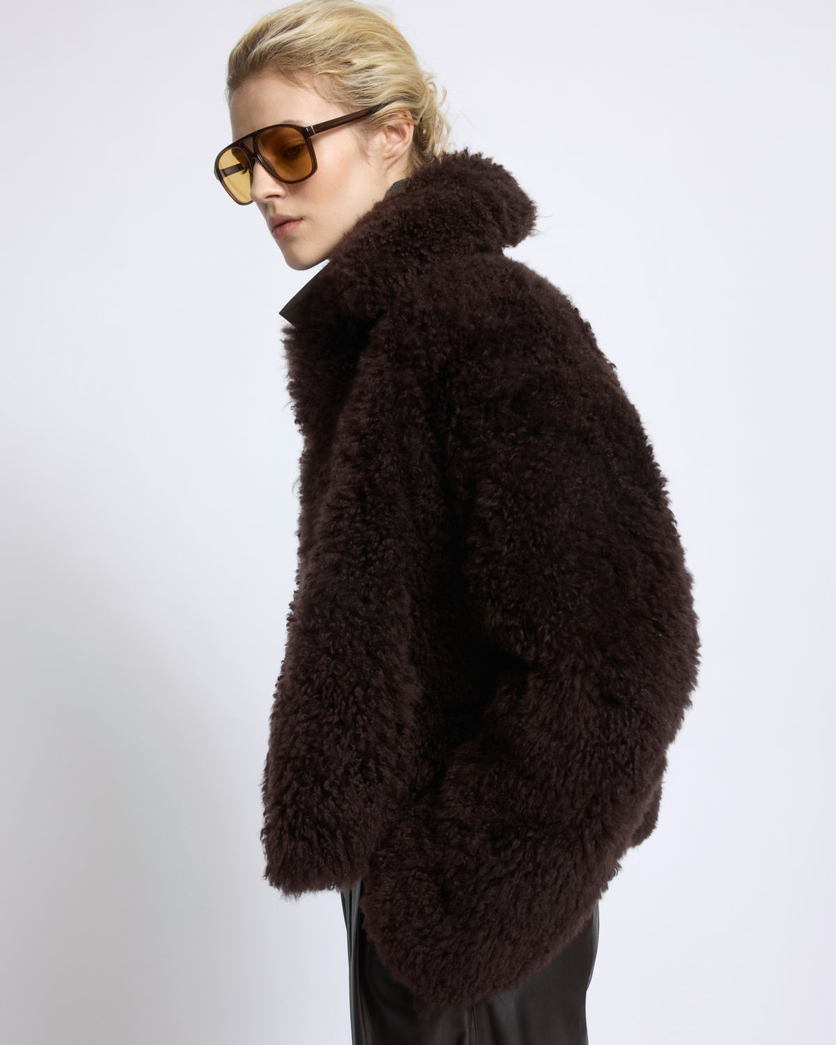Cashmere lambskin and Merino knit jacket - Yves Salomon - New Fall/Winter Collection