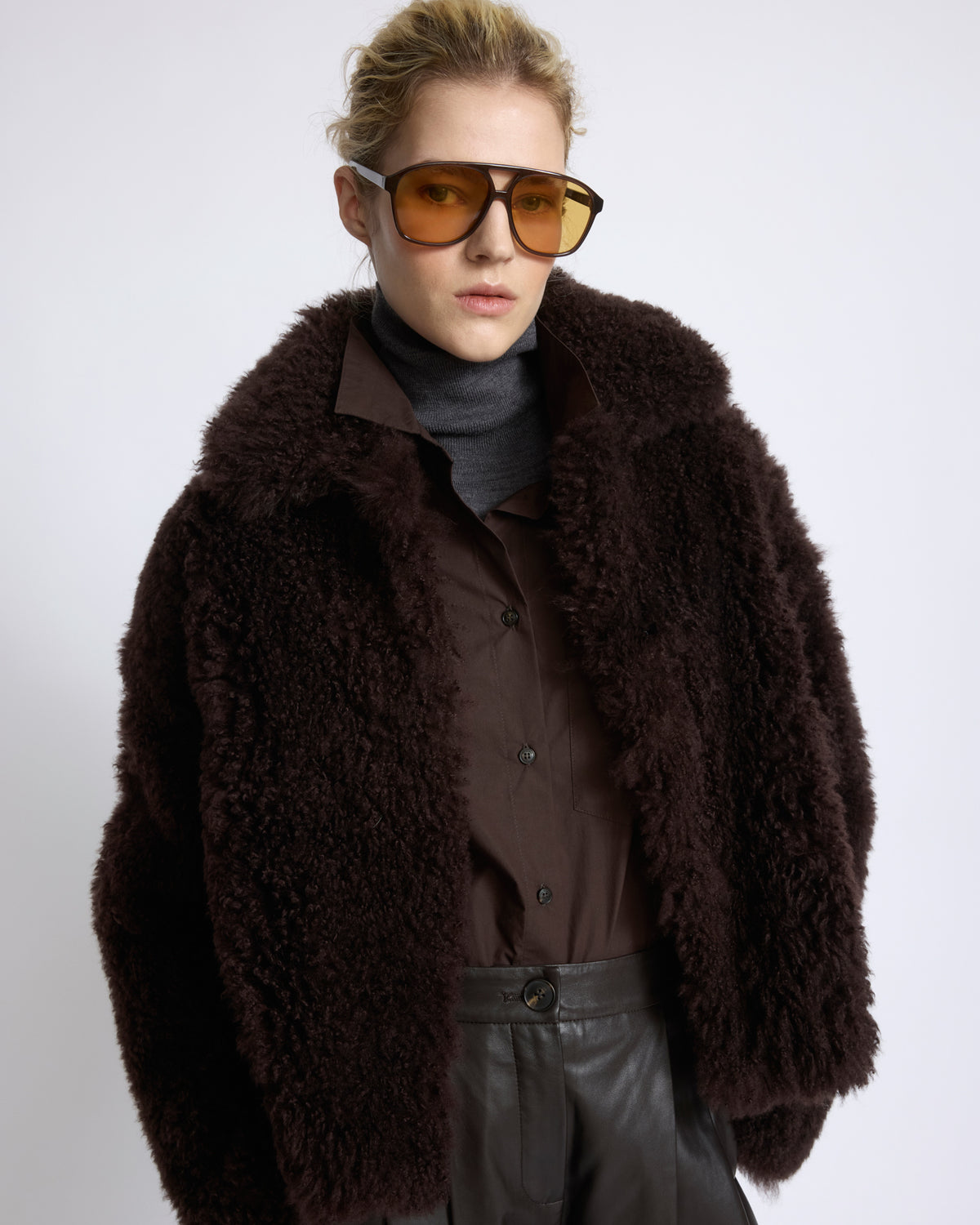 Cashmere lambskin and Merino knit jacket - Yves Salomon - New Fall/Winter Collection