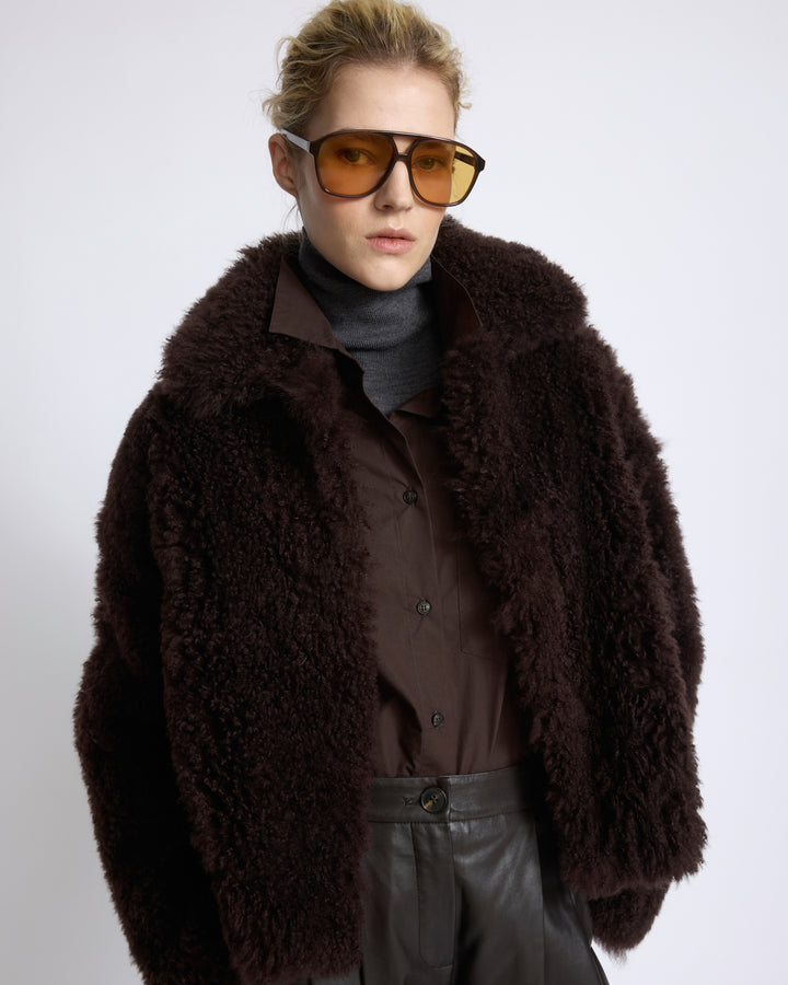 Cashmere lambskin and Merino knit jacket - Yves Salomon - New Fall/Winter Collection