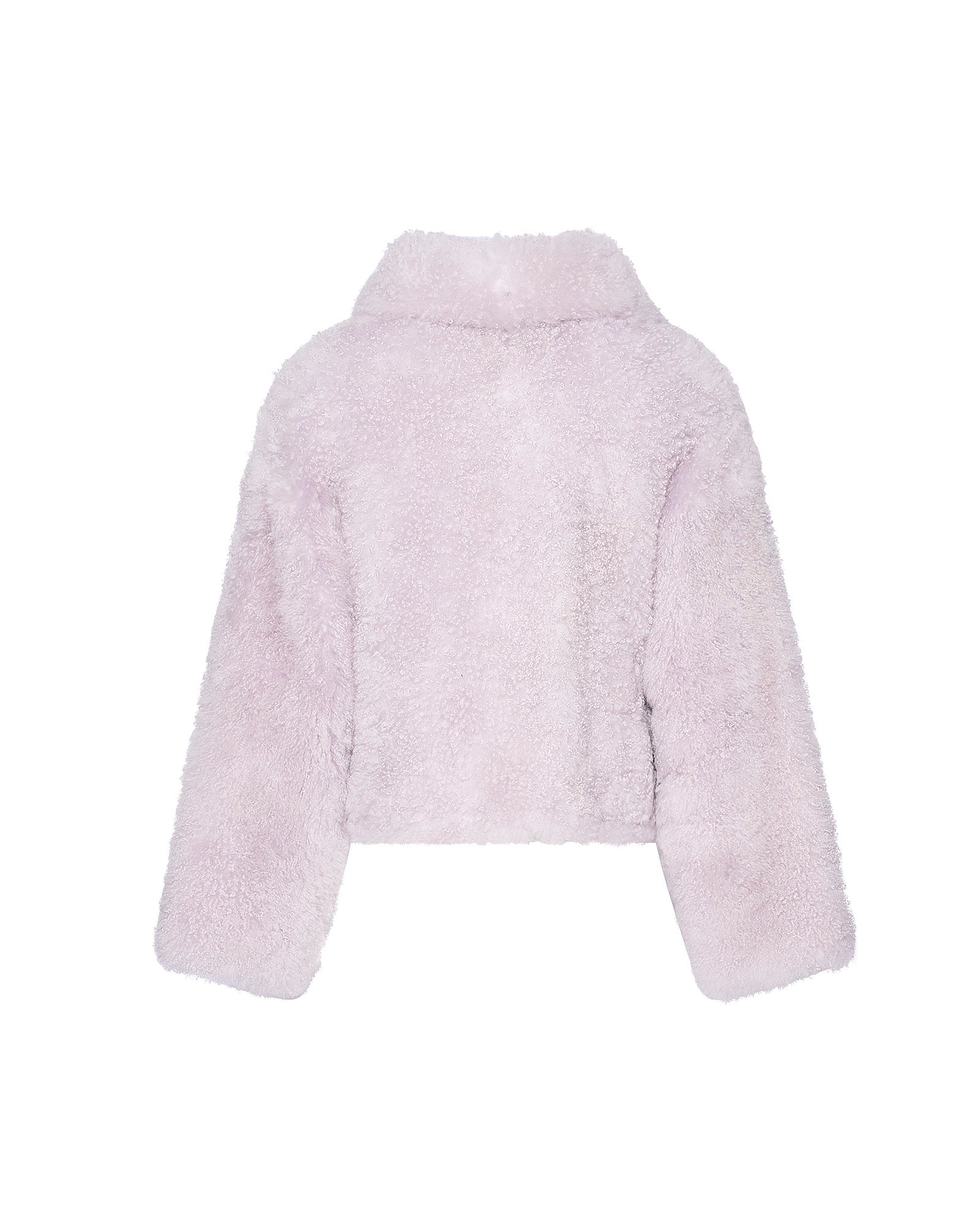 Cashmere lambskin and Merino knit jacket -Yves Salomon