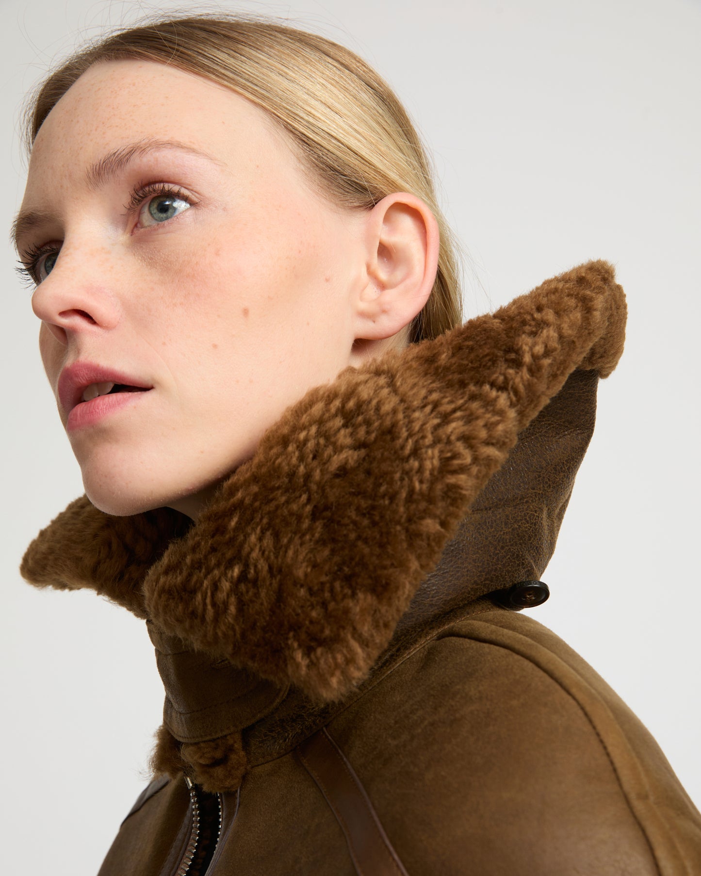 Gonfio Merino lambskin boxy jacket -Yves Salomon