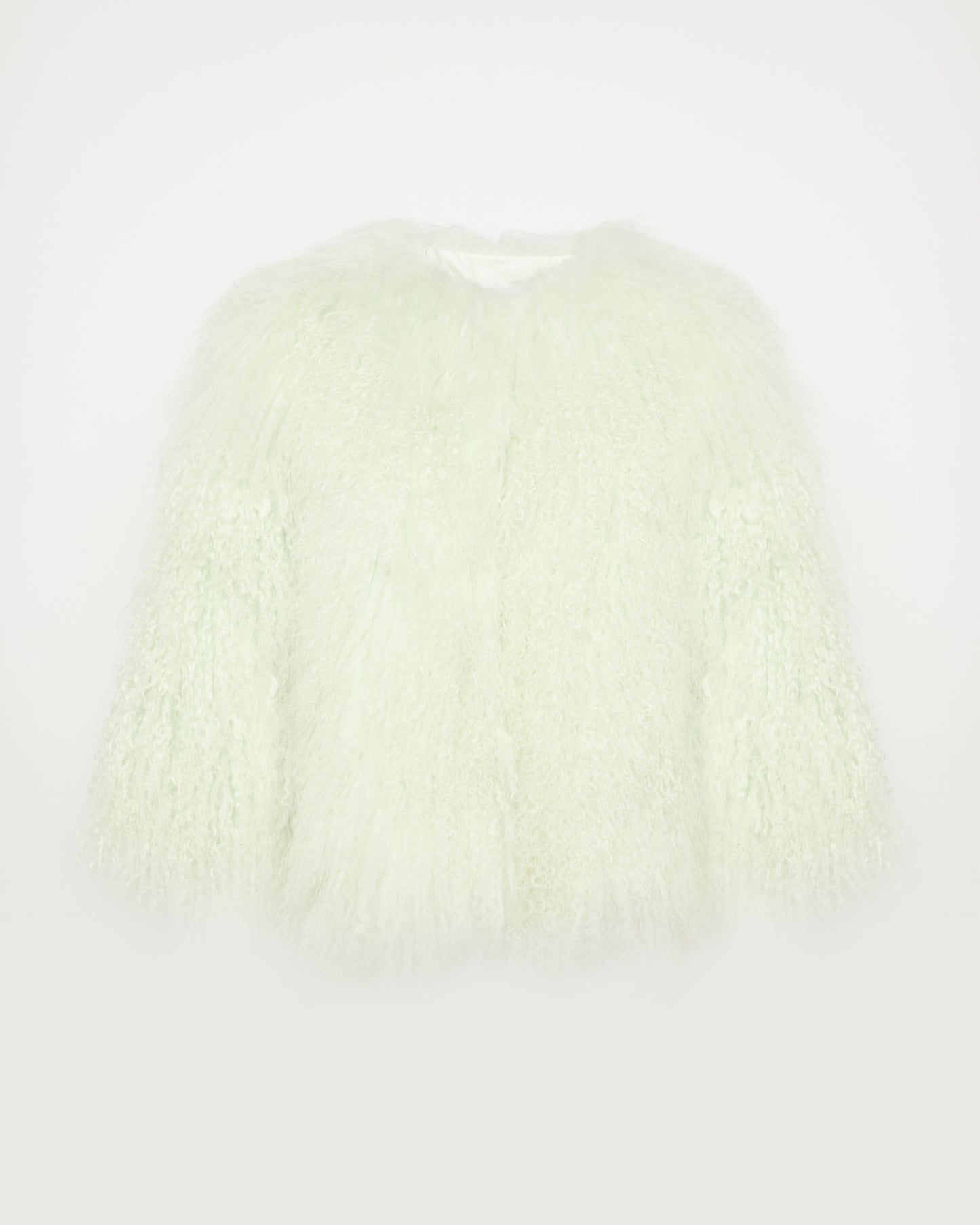 Short jacket in Mongolian lamb -Yves Salomon
