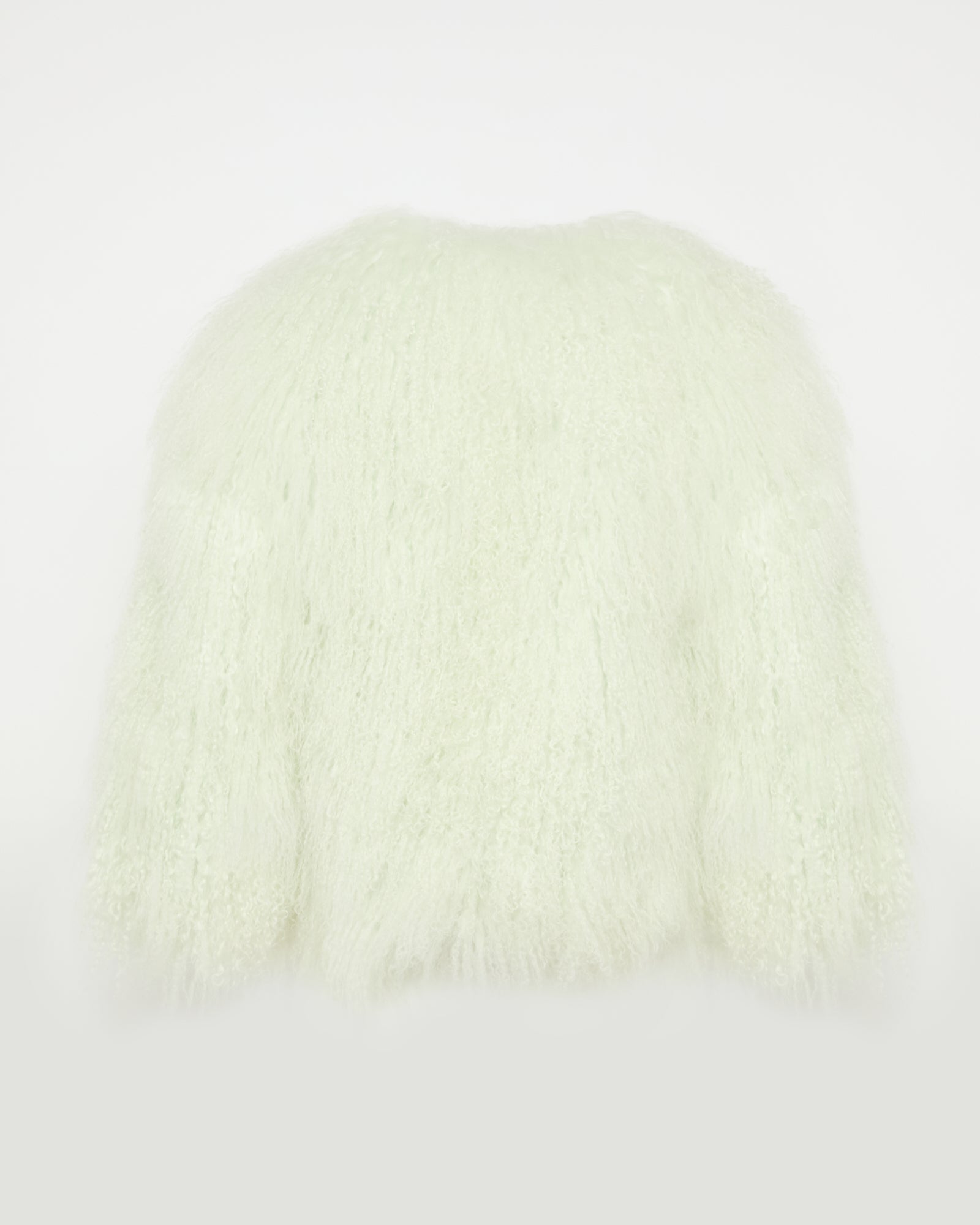 Short jacket in Mongolian lamb -Yves Salomon