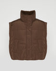Technical fabric and merinillo reversible gilet