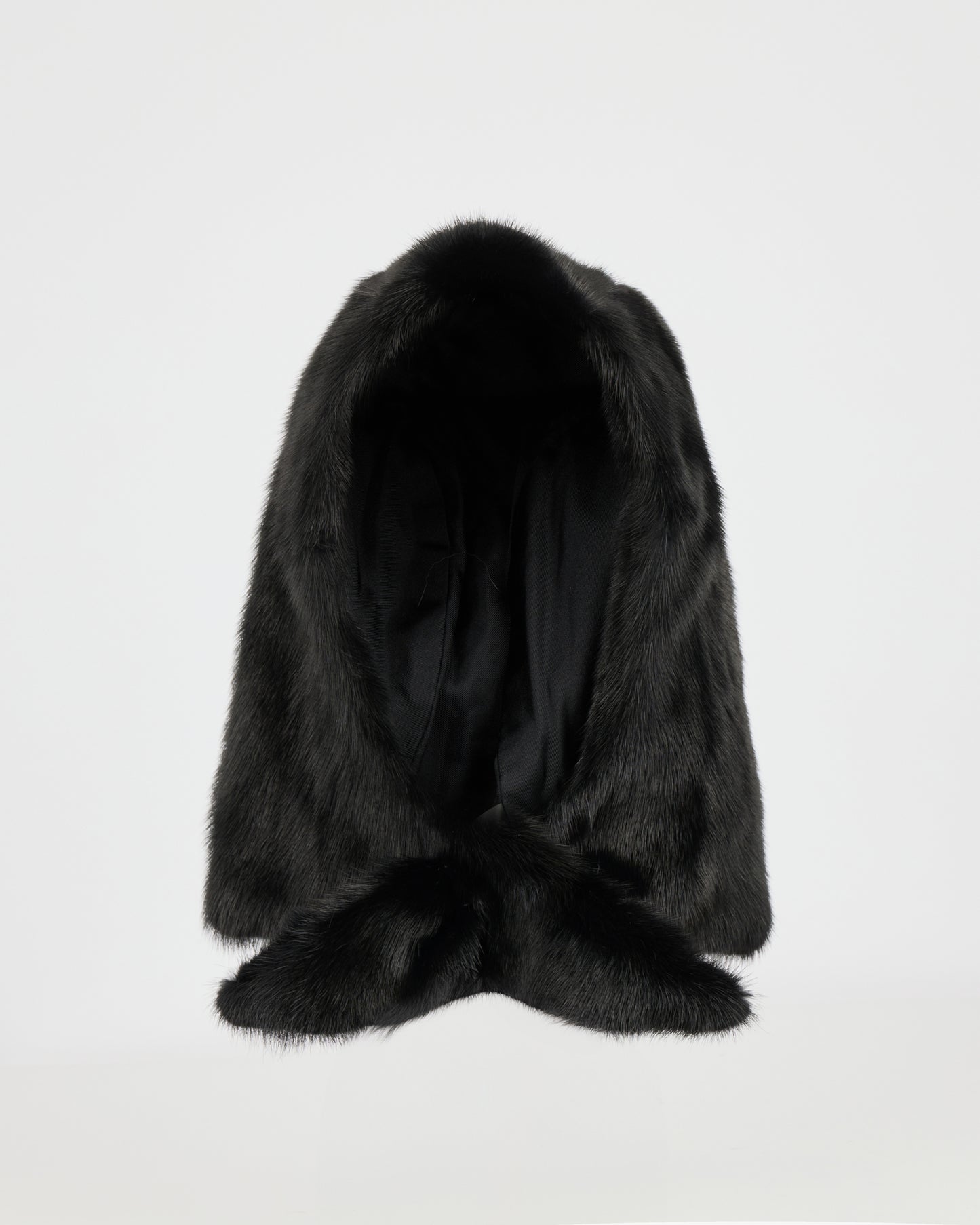 Mink fur hood - New Fall/Winter Collection