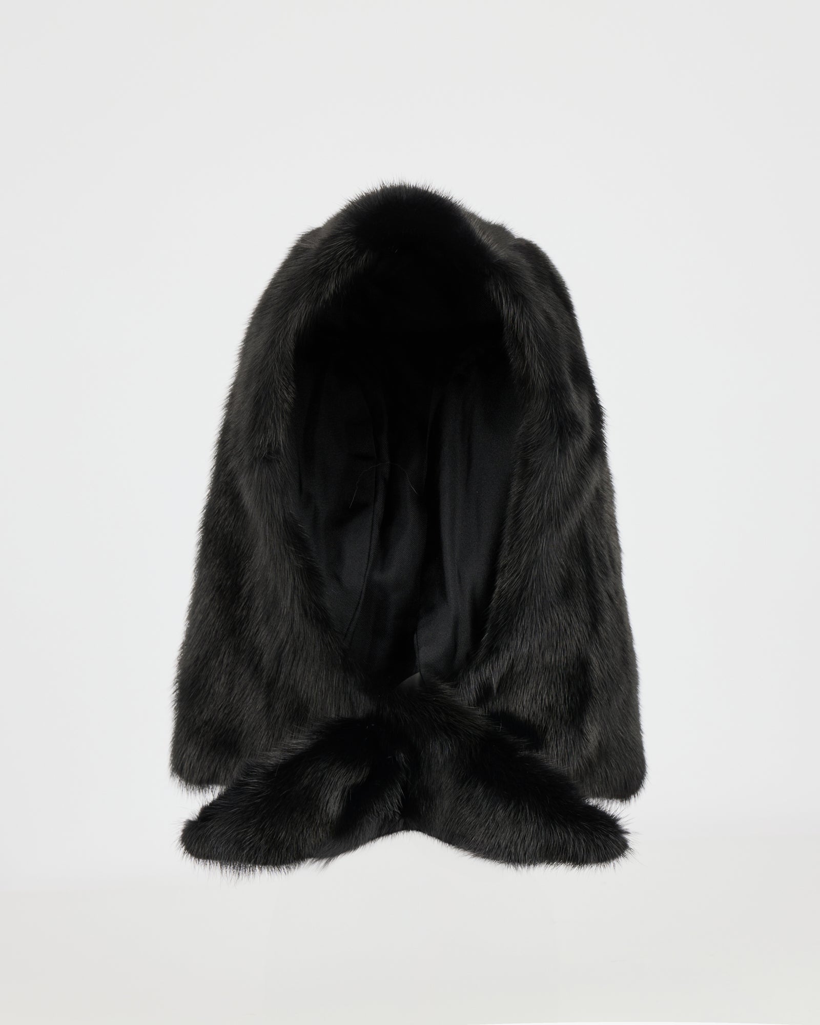 Mink fur hood - New Fall/Winter Collection