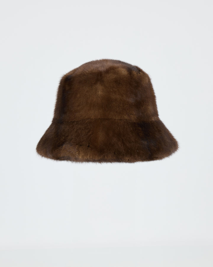 Mink fur bucket hat - Yves Salomon - New Fall/Winter Collection