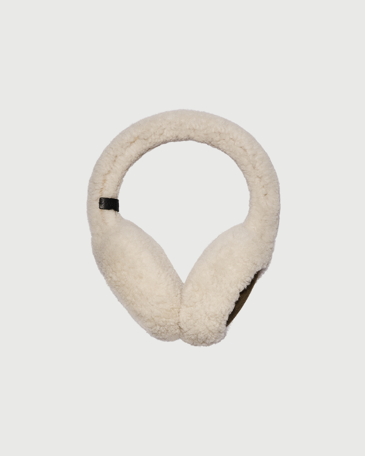 Curly Merino lambskin shearling earmuffs - Yves Salomon - New Fall Winter Collection