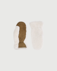 Curly Merino lambskin mittens