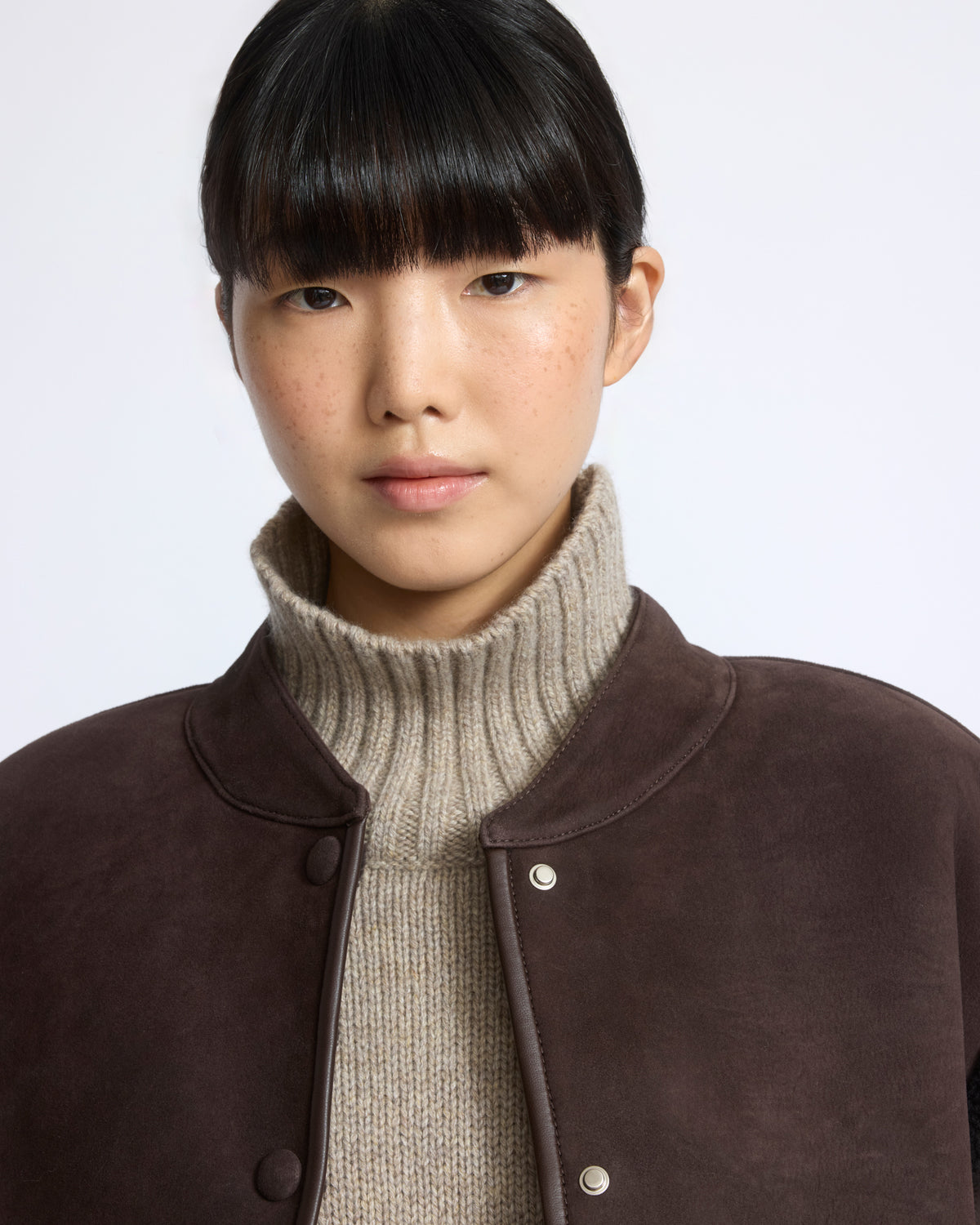 Curly Merino lambskin sleeveless gilet - Yves Salomon - New Fall/Winter Collection