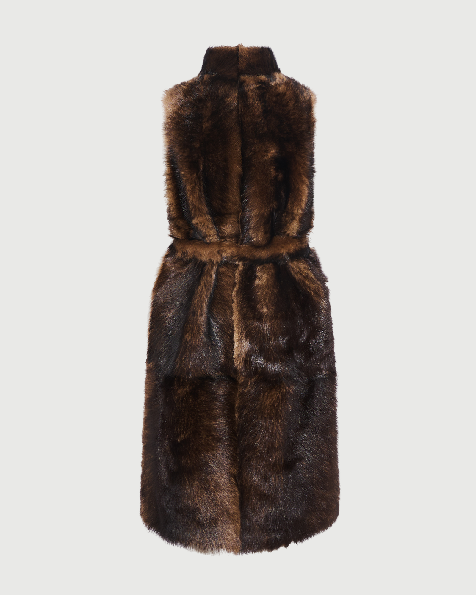 Long Toscana lambskin sleeveless gilet - Yves Salomon - New Fall Winter Collection