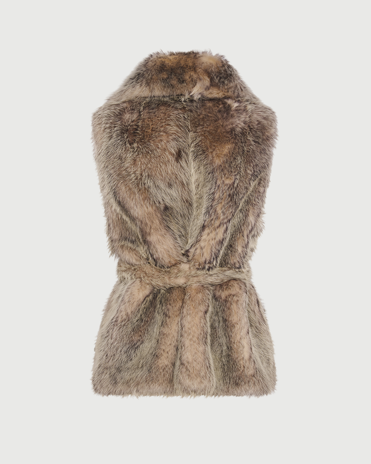 Toscana lamb fur-effect sleeveless gilet - Yves Salomon - New Fall Winter Collection
