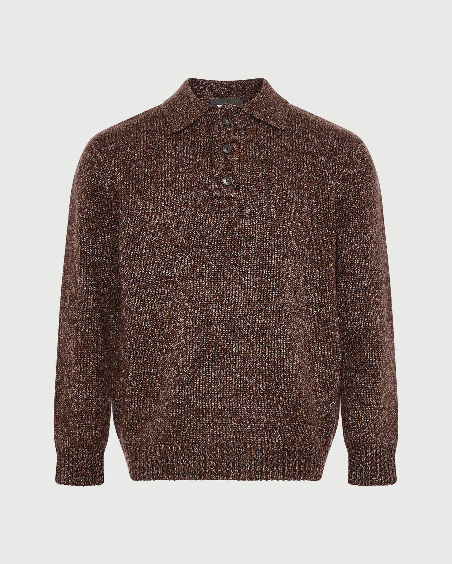 Heavy 100% cashmere knit polo sweater - Yves Salomon - New Fall Winter Collection