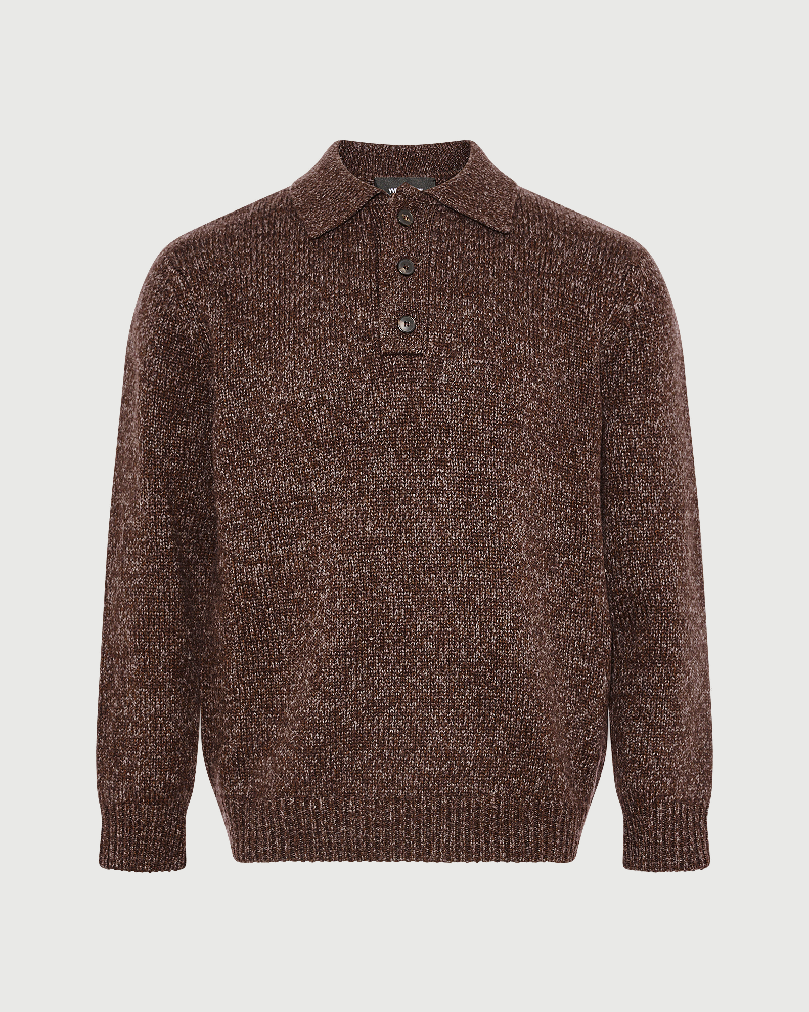 Heavy 100% cashmere knit polo sweater - Yves Salomon - New Fall Winter Collection