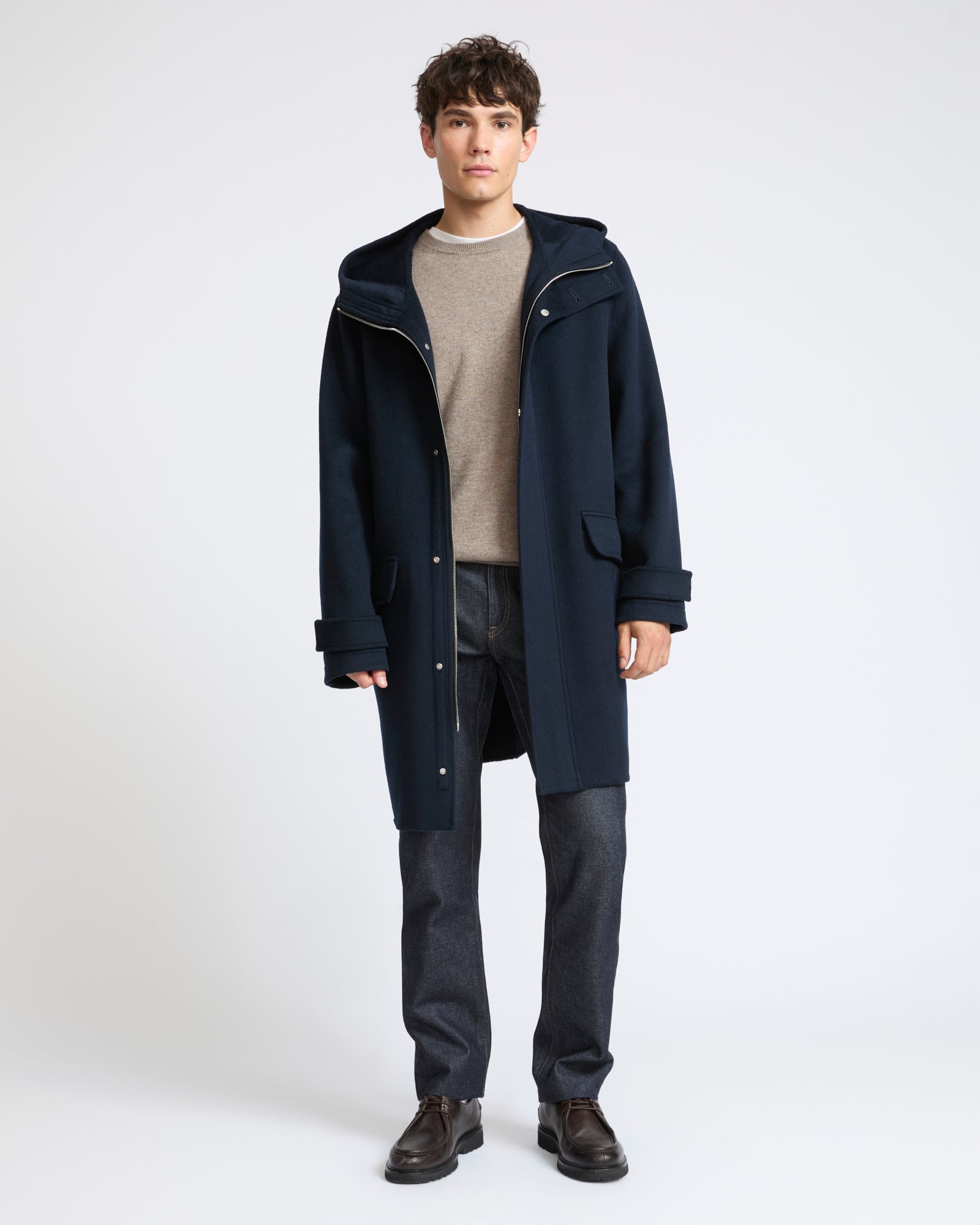 double-sided cashmere hooded coat - Yves Salomon - New Fall Winter Collection
