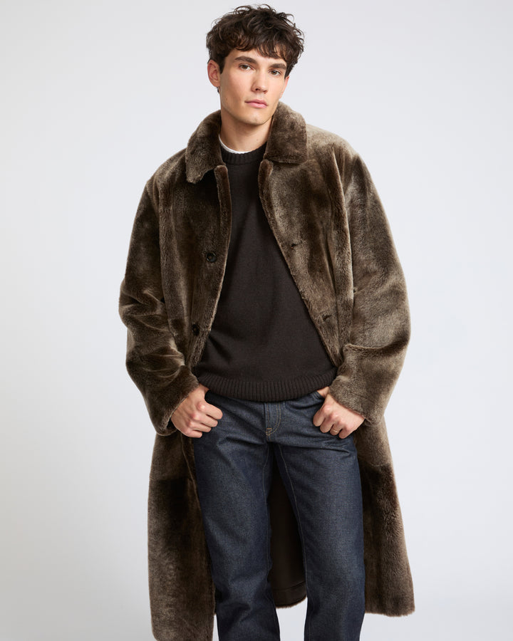 Lacon lambskin shearling coat - Yves Salomon - New Fall Winter Collection