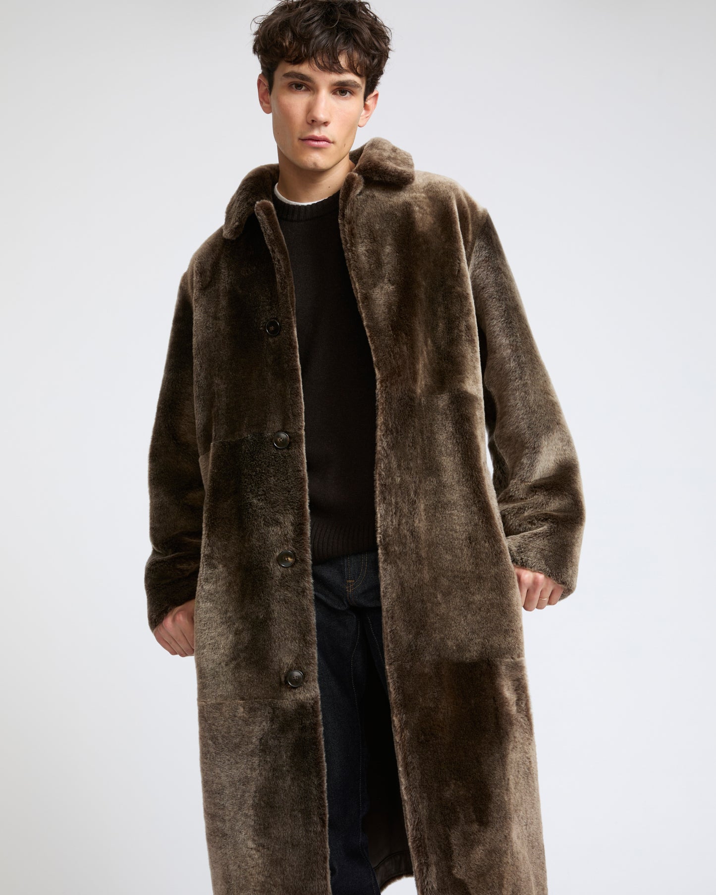 Lacon lambskin shearling coat - Yves Salomon - New Fall Winter Collection