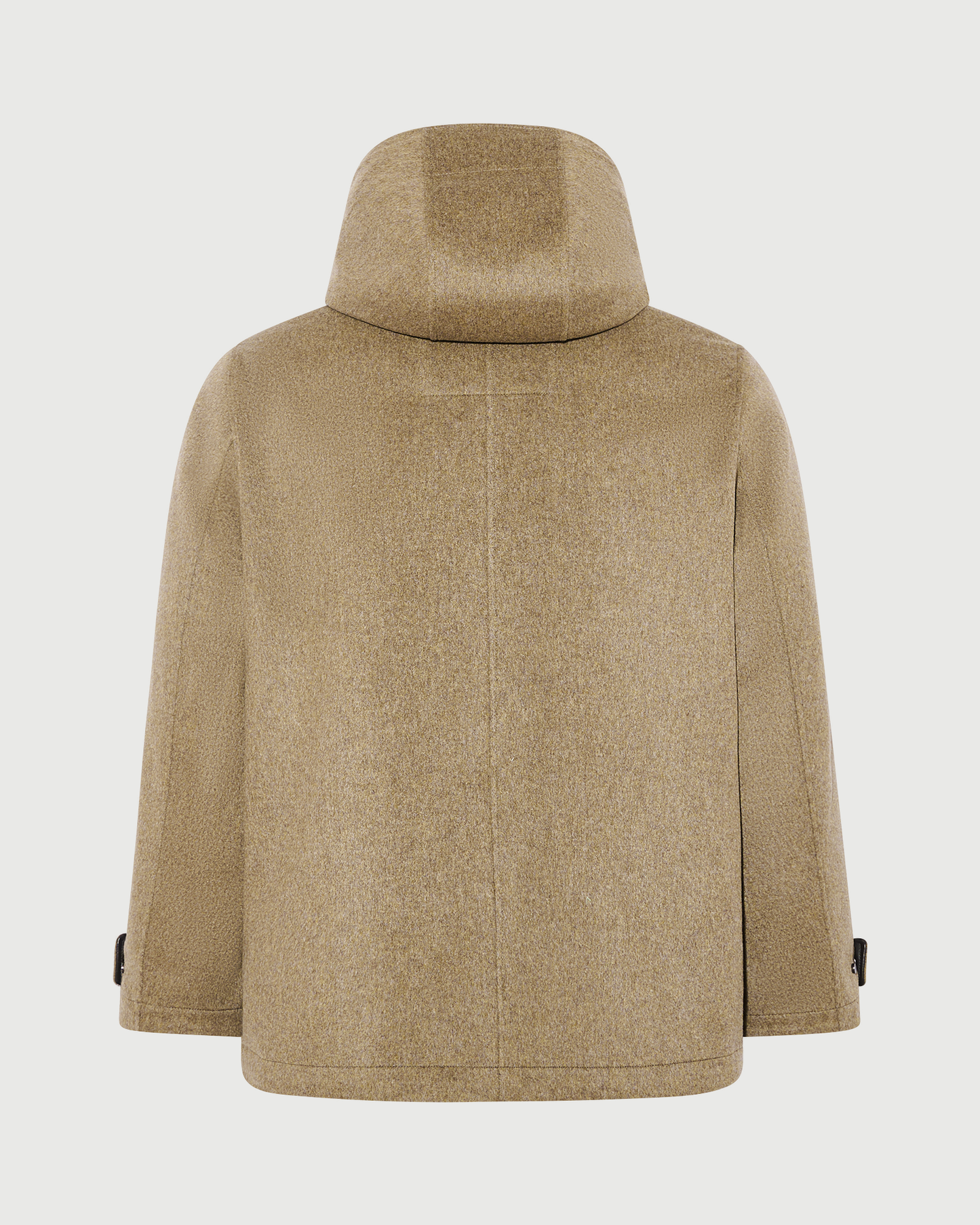 Short parka in Loro Piana waterproof fabric with mink fur trim - Yves Salomon - New Fall Winter Collection